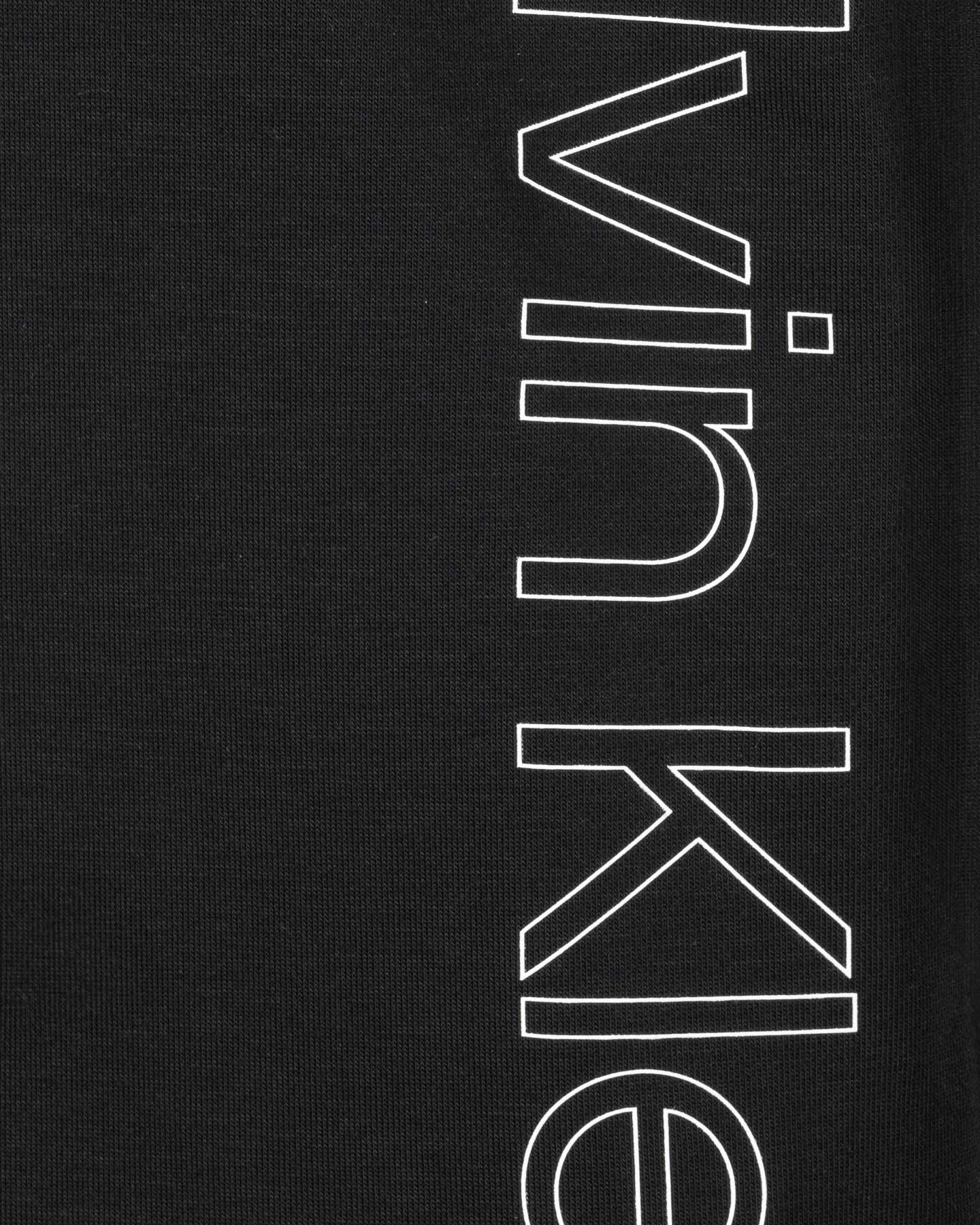 Felpa CALVIN KLEIN SPORT GFX LOGO M - Nero - 2 | Cisalfa Sport