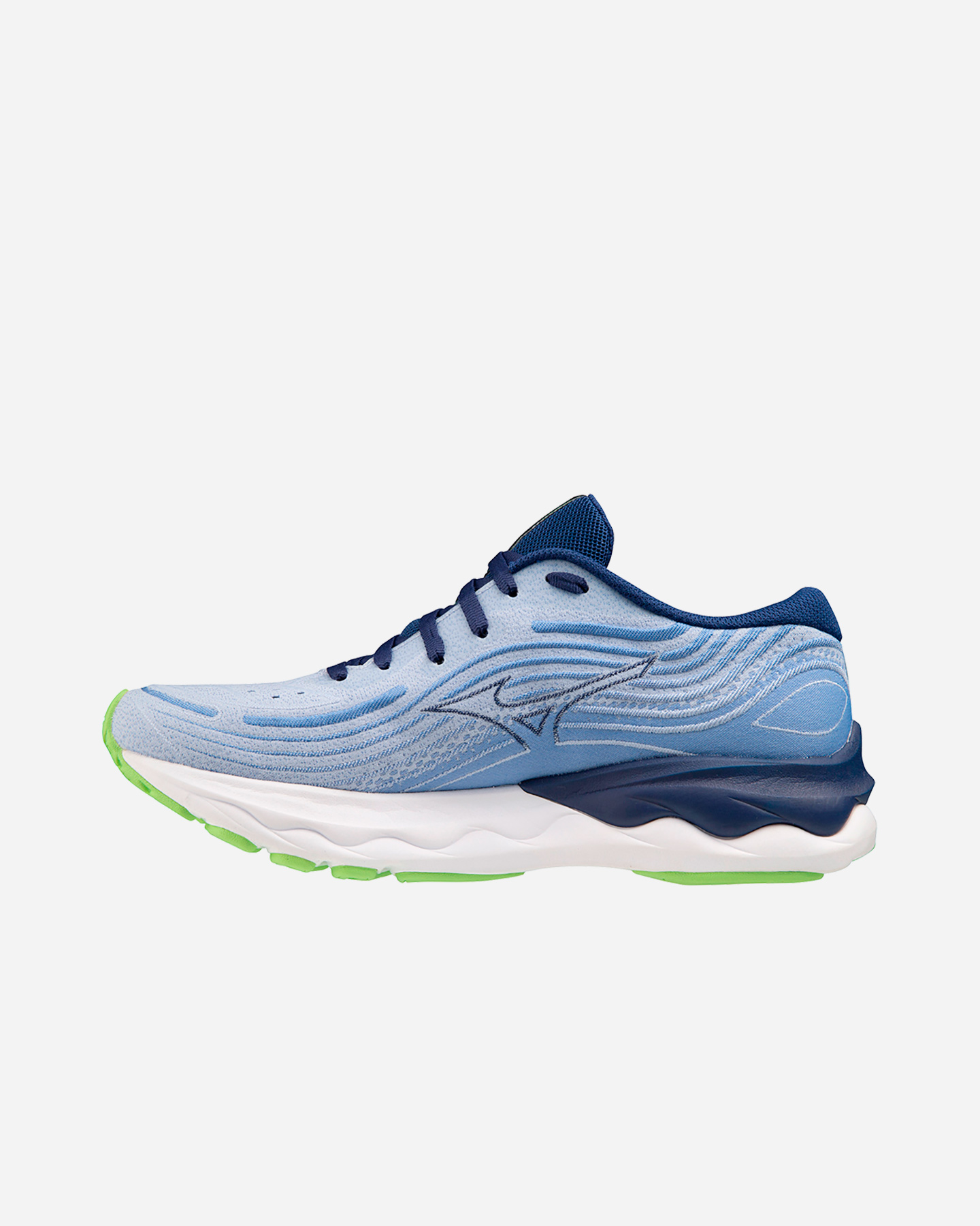 Scarpe running MIZUNO WAVE SKYRISE 4 W - Blu - 4 | Cisalfa Sport
