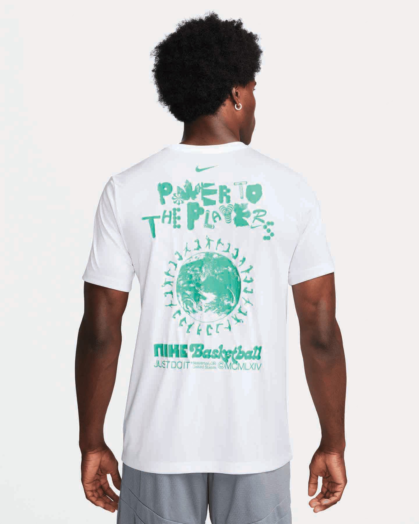 Maglia basket NIKE DRI FIT POWER M - Bianco - 1 | Cisalfa Sport