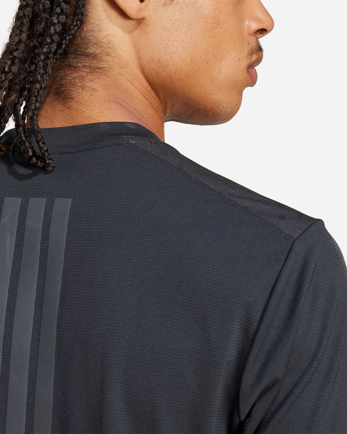 T-shirt training ADIDAS POWER 3STRIPES M - Nero - 5 | Cisalfa Sport