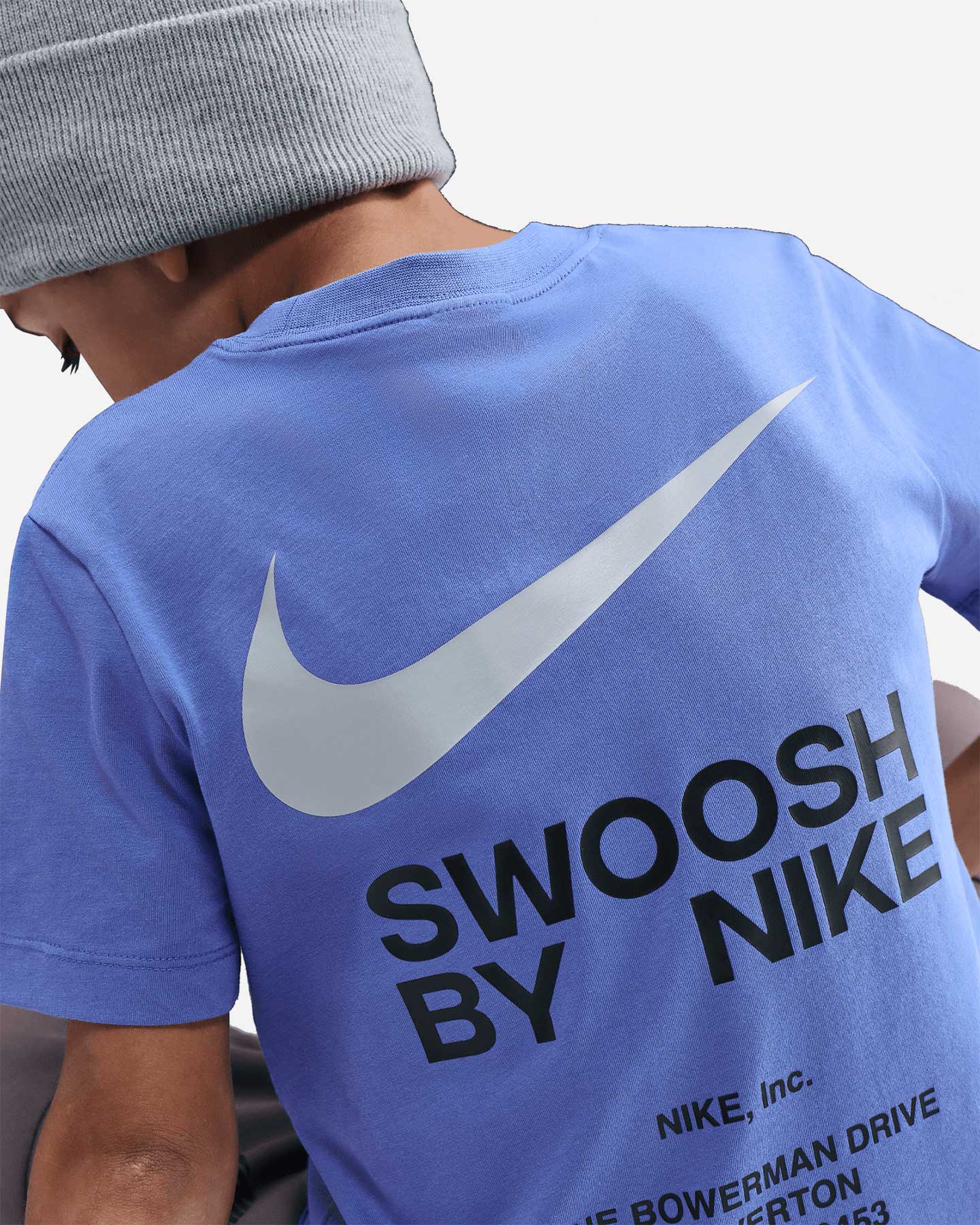 T-shirt NIKE PRINT BACK COMET JR - Blu royal - 5 | Cisalfa Sport