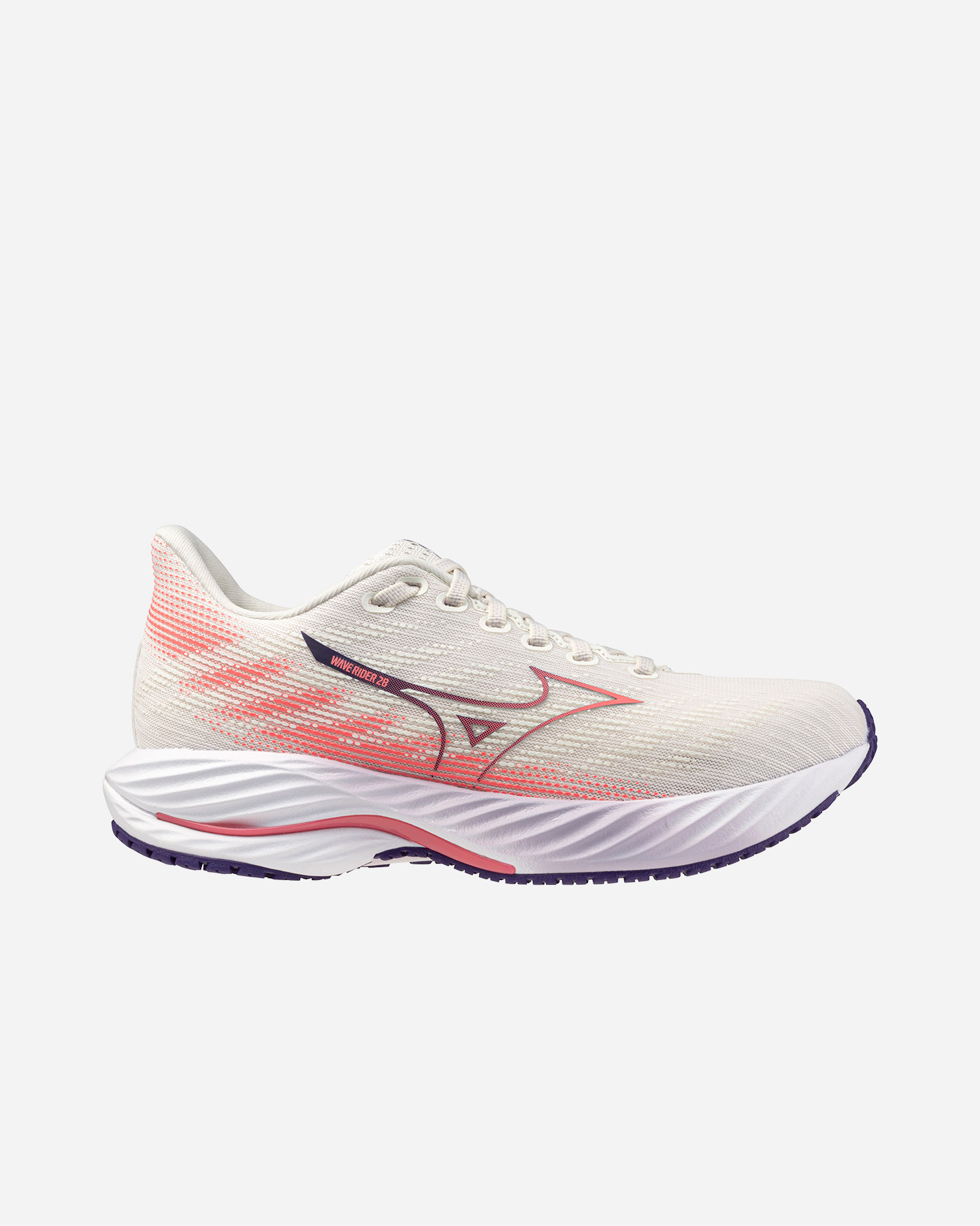 Scarpe running MIZUNO WAVE RIDER 28 W - Bianco - 0 | Cisalfa Sport
