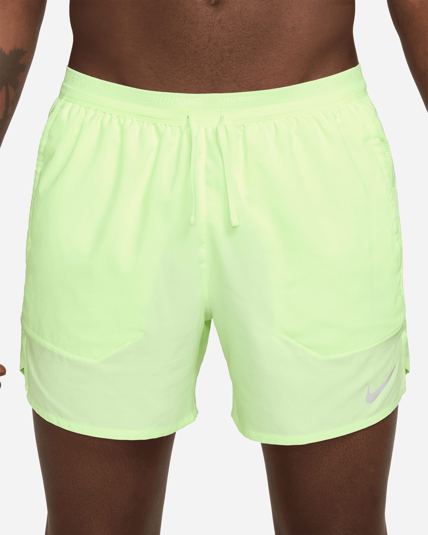 Short running NIKE STRIDE M - Giallo - 1 | Cisalfa Sport