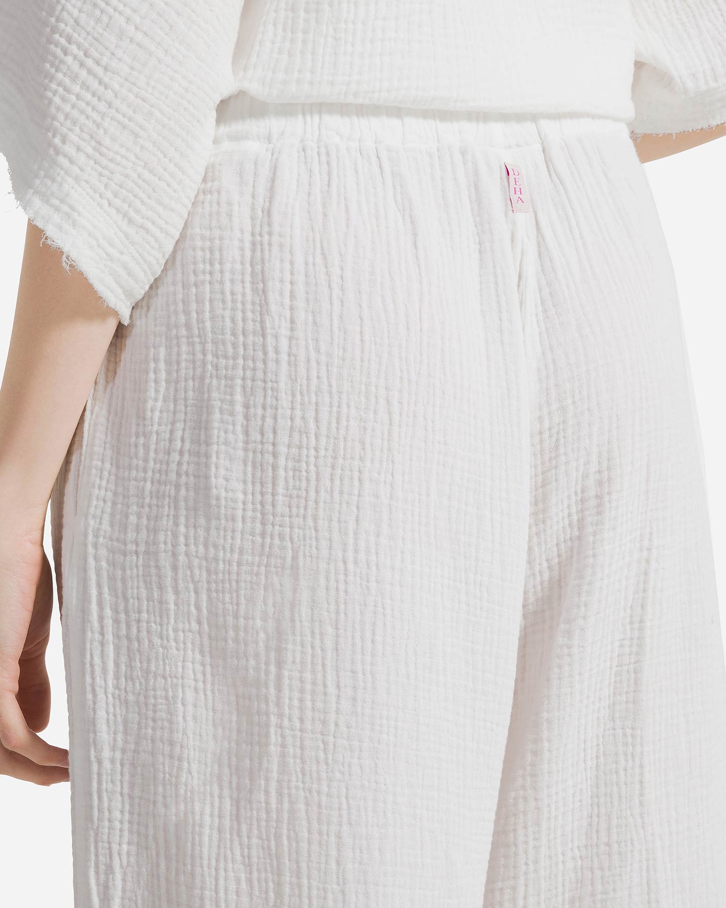 Pantalone DEHA PALAZZO W - Bianco - 5 | Cisalfa Sport