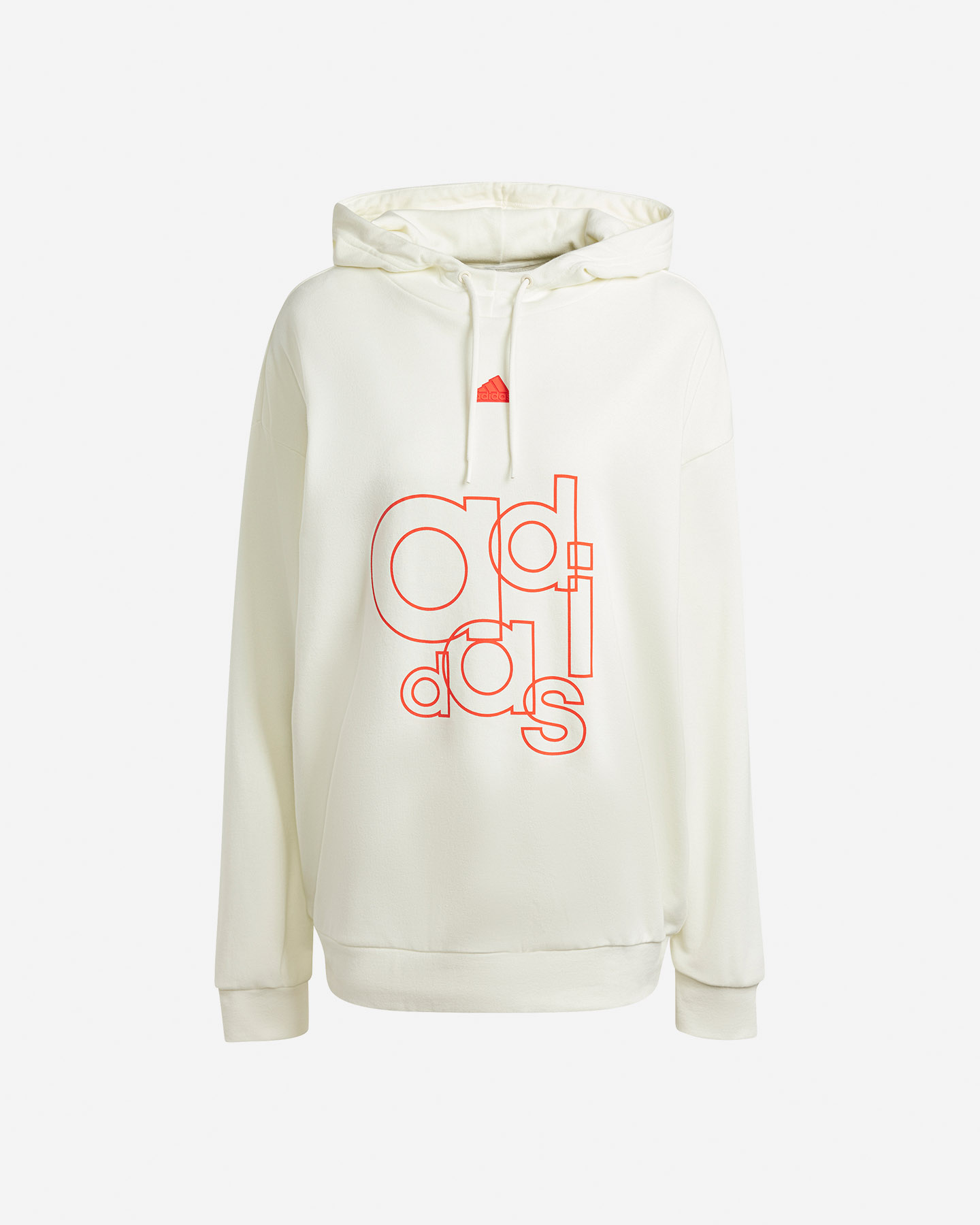 Felpa ADIDAS BIG LOGO W - Bianco - 0 | Cisalfa Sport