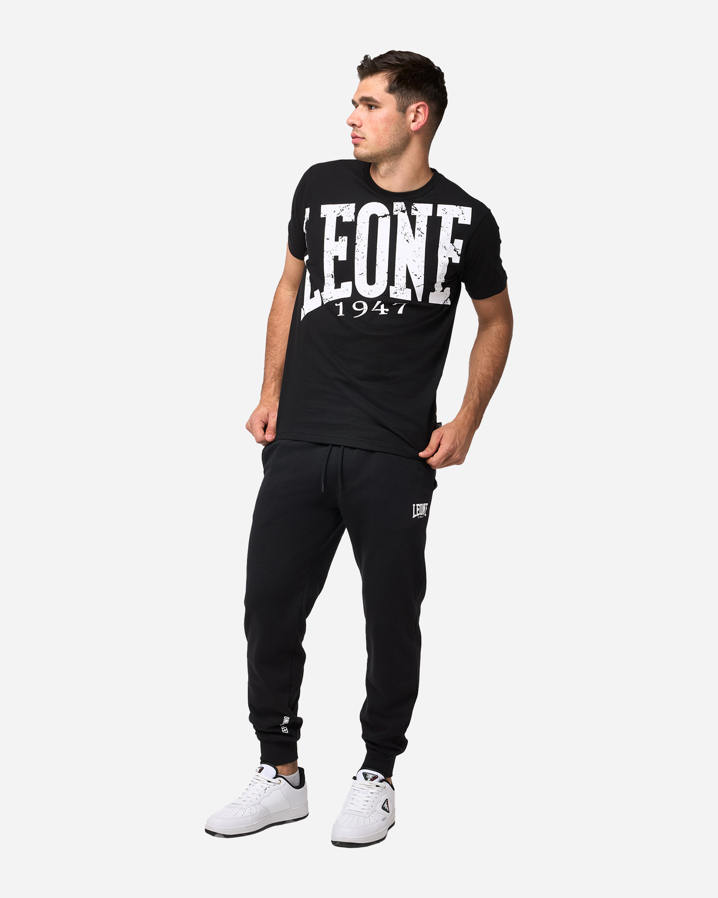T-shirt LEONE BIG LOGO M - Nero - 3 | Cisalfa Sport