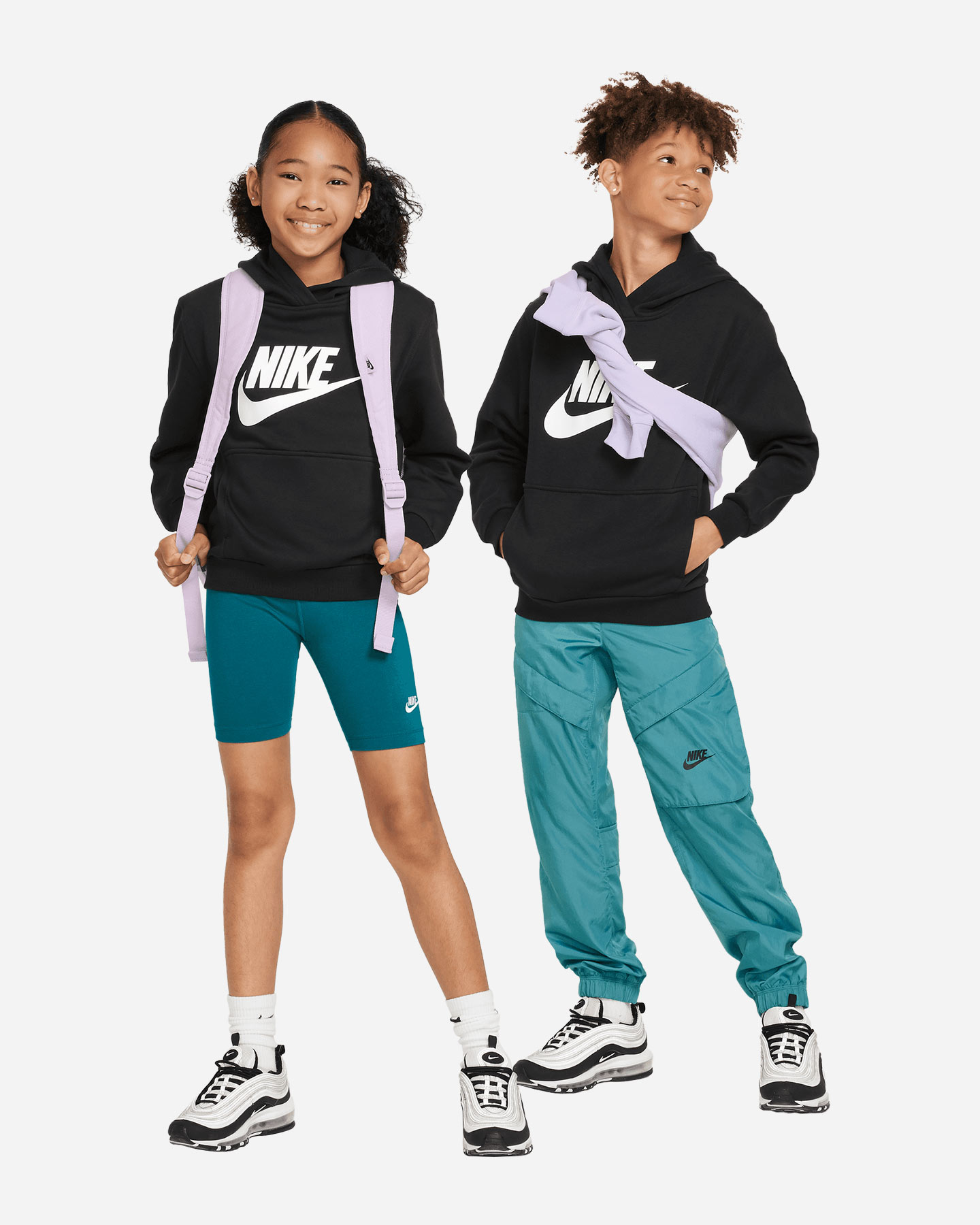 Felpa NIKE OVER BIG LOGO JR - Nero - 3 | Cisalfa Sport