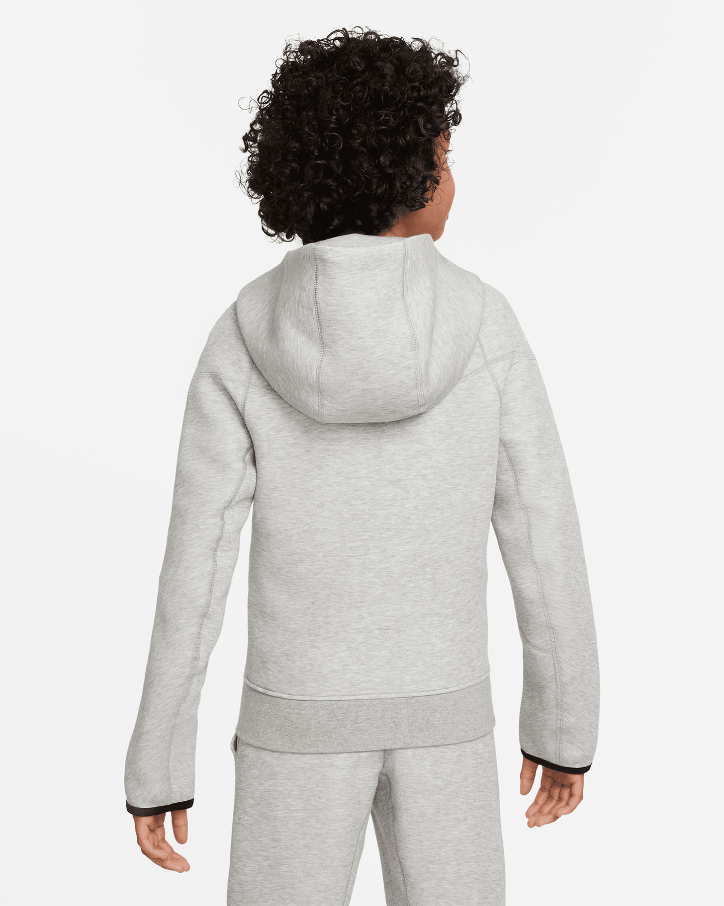 Felpa NIKE TECH FLEECE JR - Grigio - 1 | Cisalfa Sport