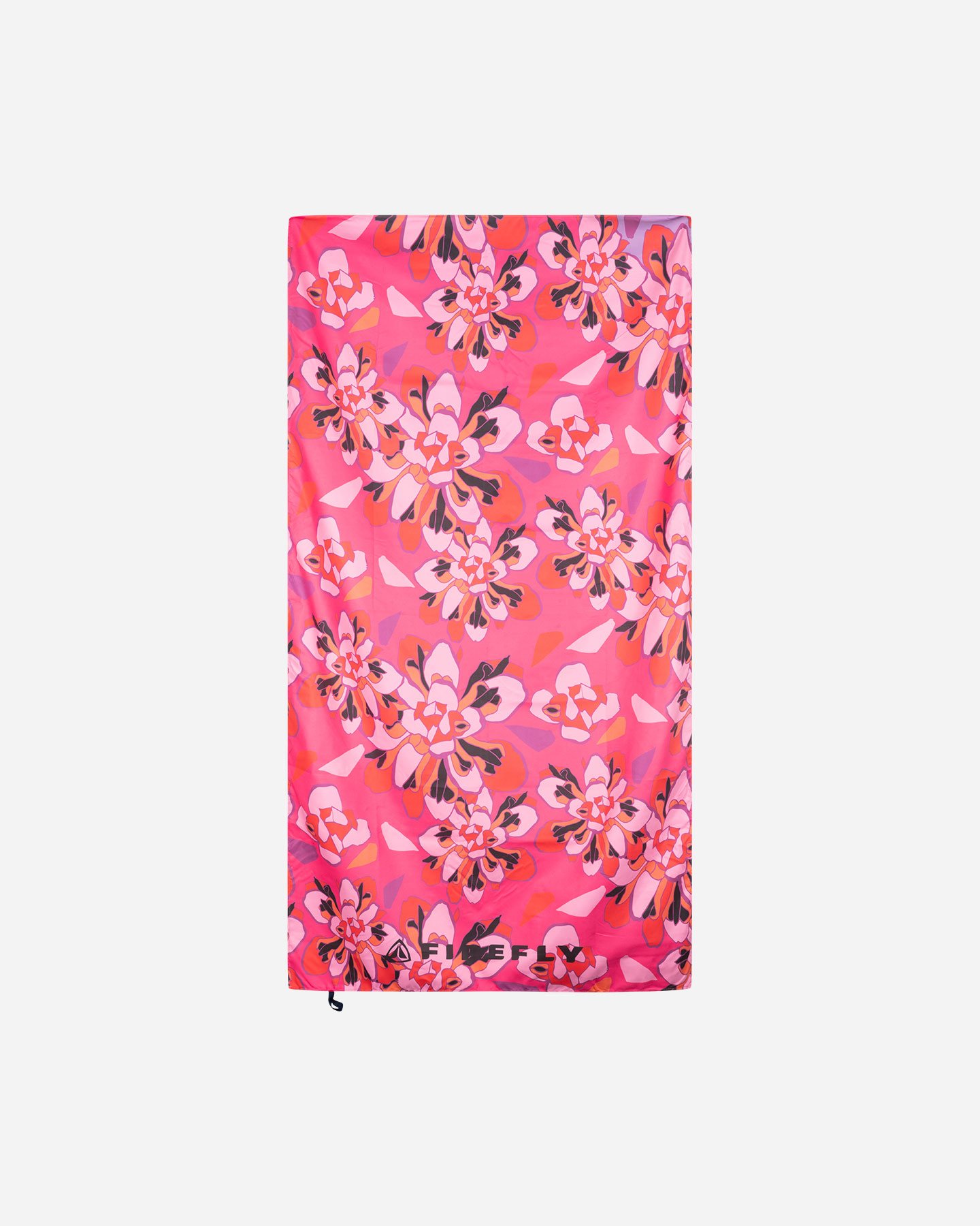 Telo mare FIREFLY MICROFIBRA FLOWER  - Fucsia - 0 | Cisalfa Sport