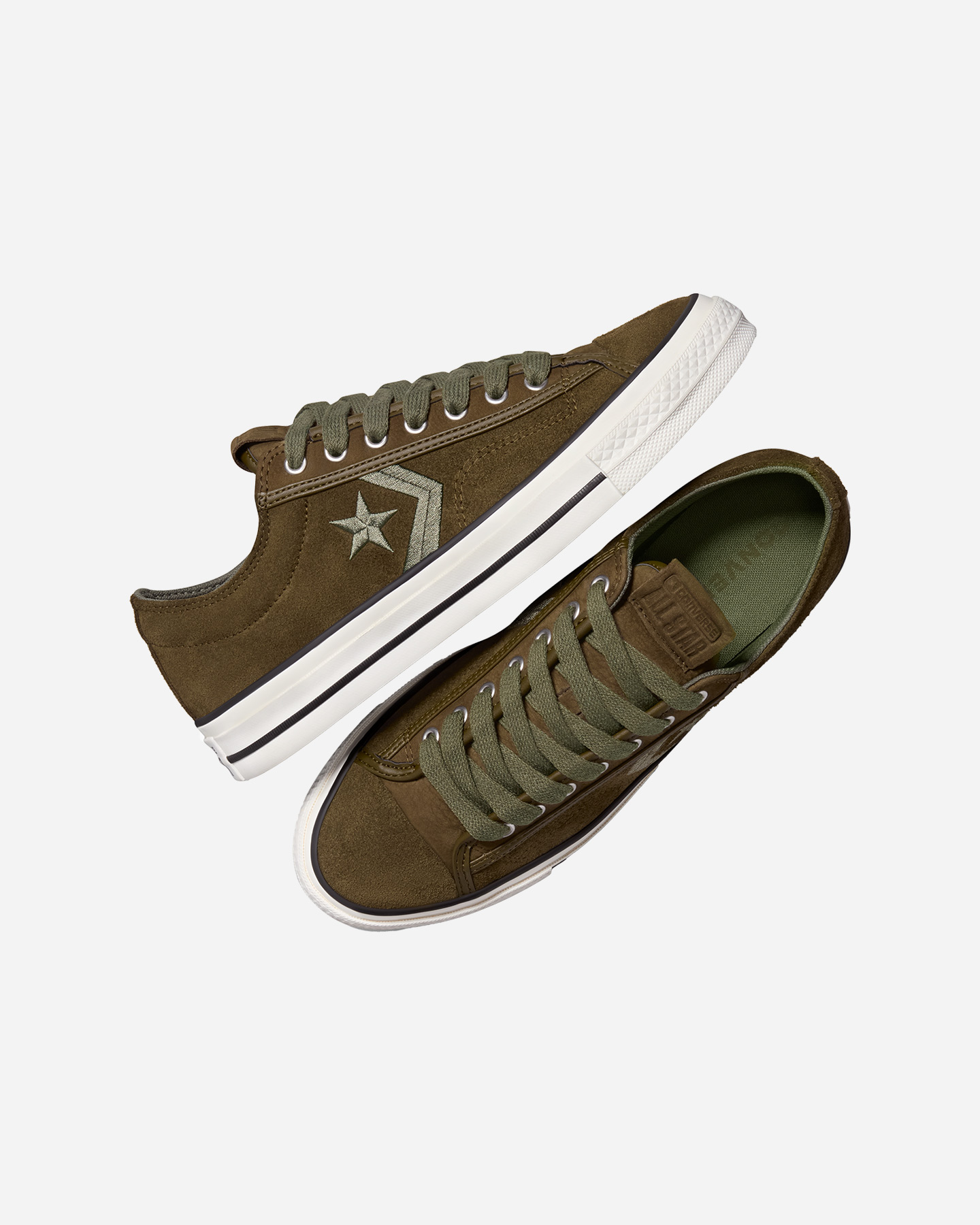 Scarpe sneakers CONVERSE STAR PLAYER 76 OX M - Verde - 2 | Cisalfa Sport
