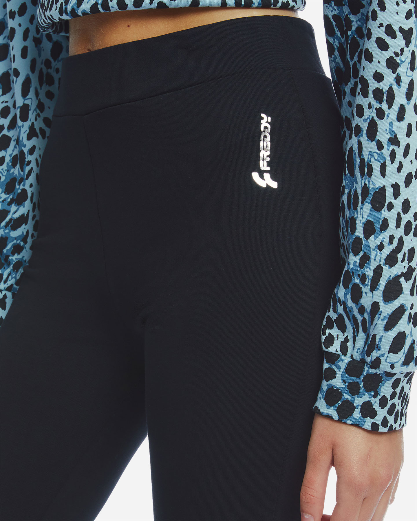 Pantalone FREDDY FLARE W - Nero - 3 | Cisalfa Sport