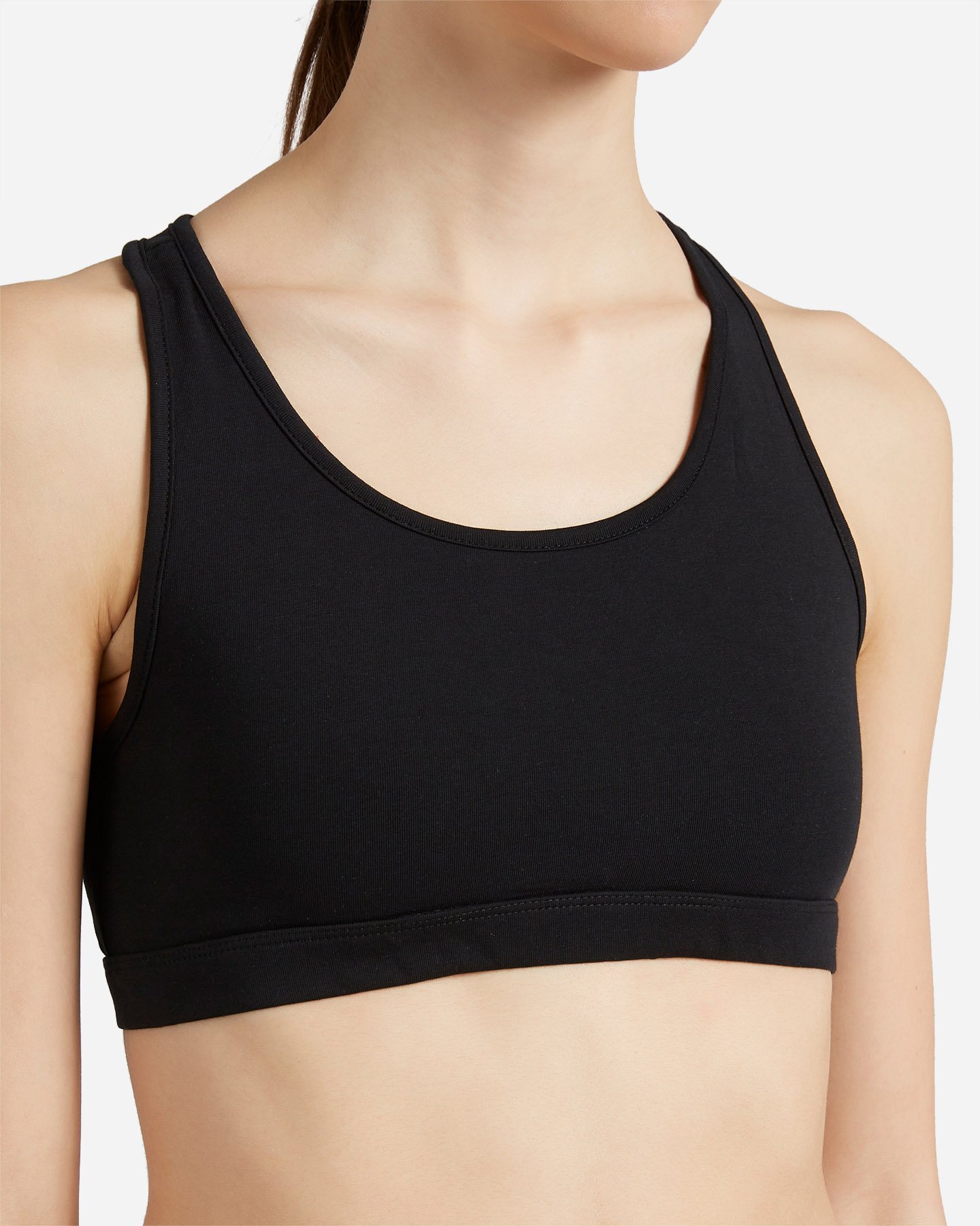 Reggiseno sportivo ABC BASIC W - Nero - 4 | Cisalfa Sport