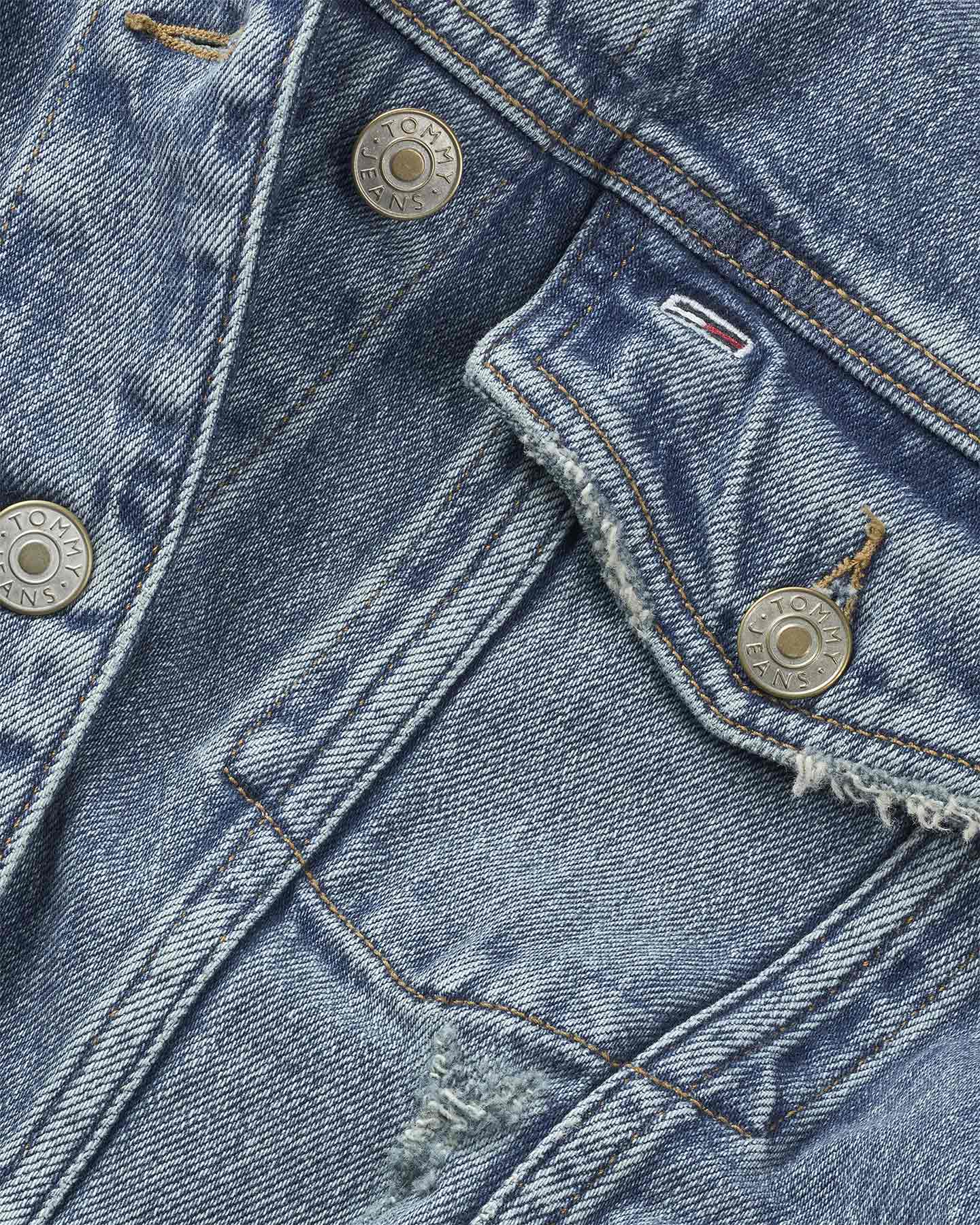 Giubbotto TOMMY HILFIGER COLLARLESS W - Denim - 5 | Cisalfa Sport