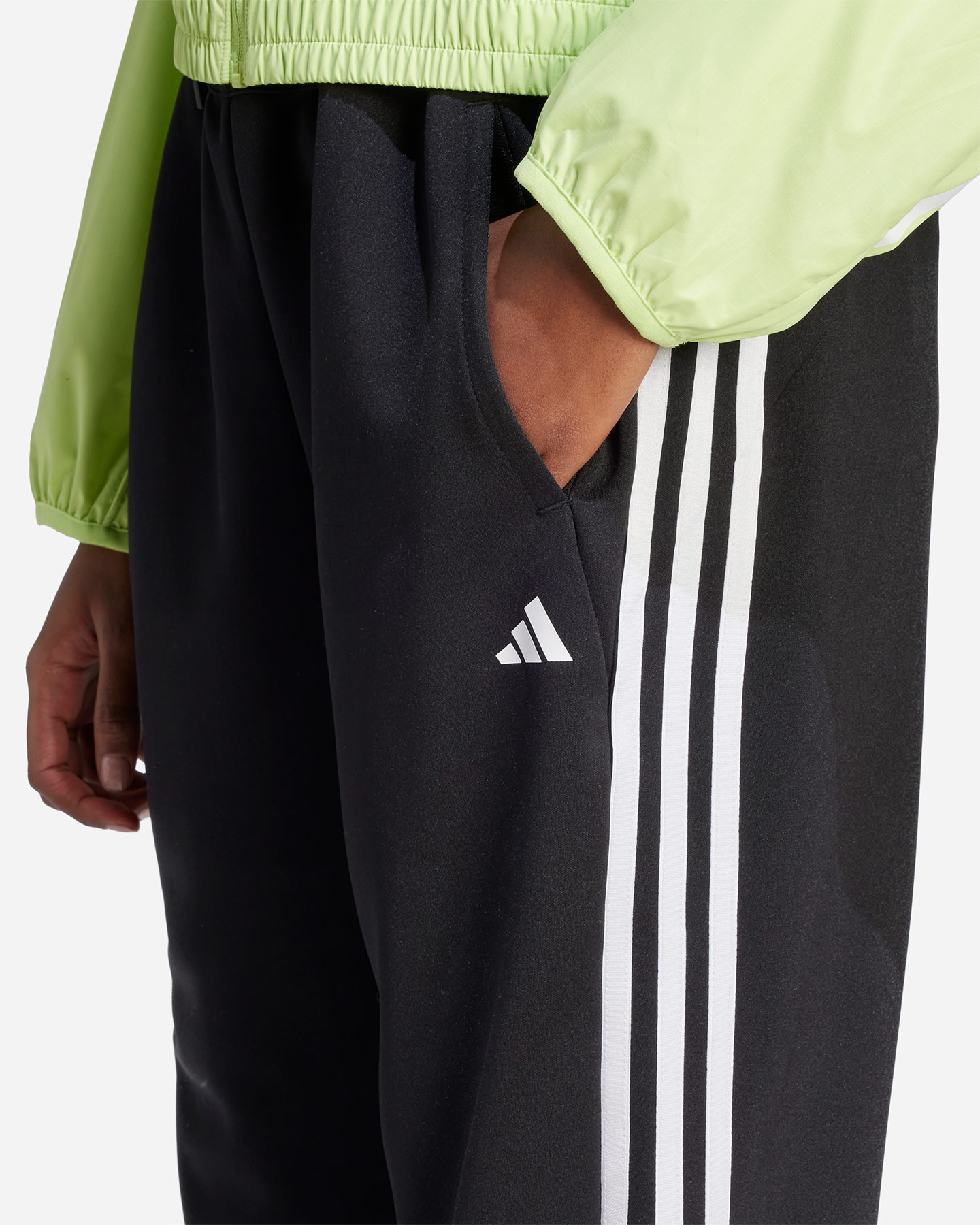 Pantalone training ADIDAS 3STRIPES W - Rosa - 4 | Cisalfa Sport