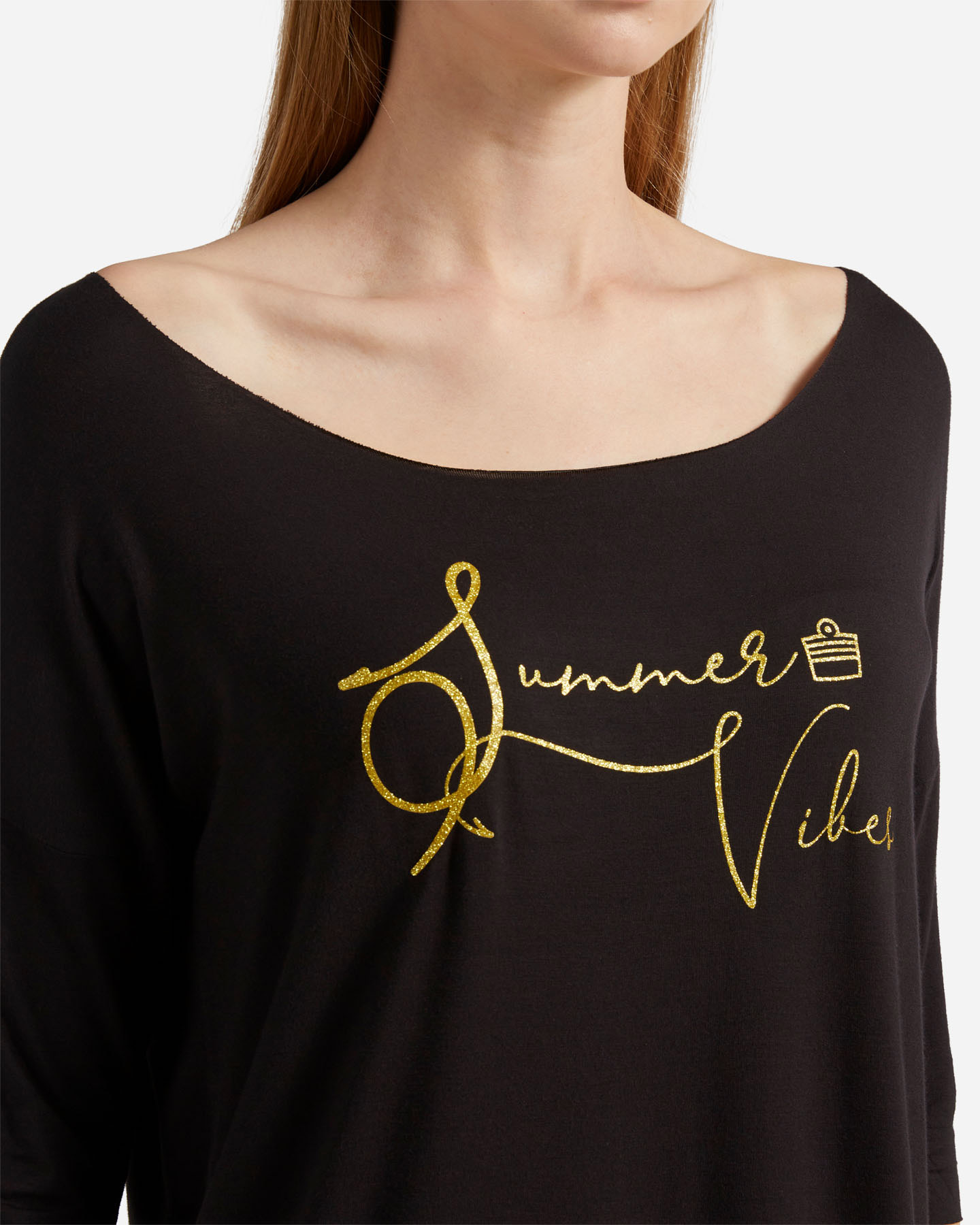 T-shirt ADMIRAL VACATION W - Nero - 4 | Cisalfa Sport