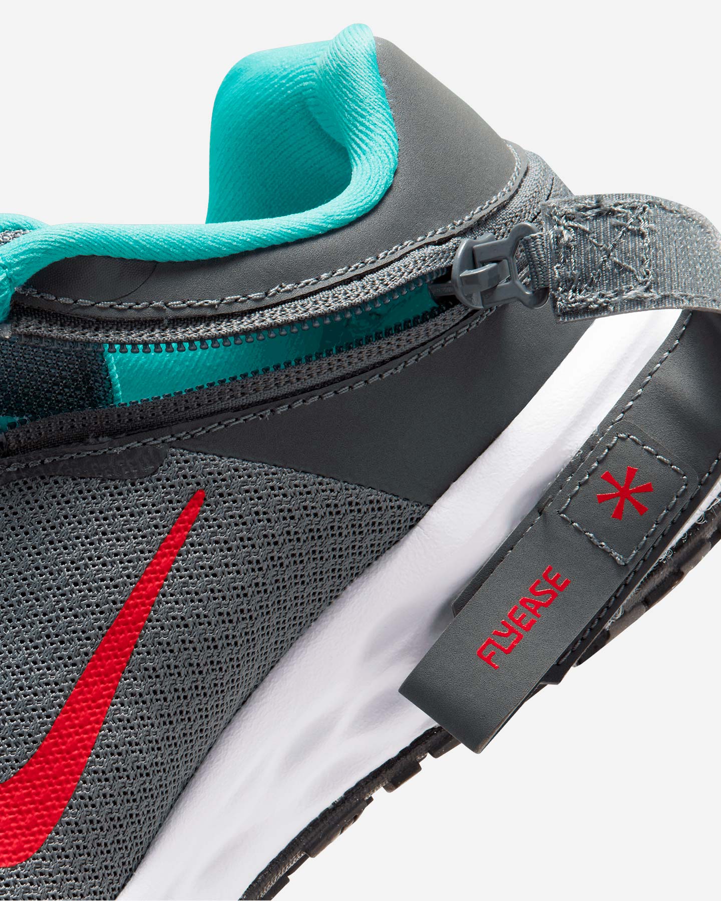 Scarpe sneakers NIKE REVOLUTION 6 FLYEASE GS JR - Grigio - 5 | Cisalfa Sport
