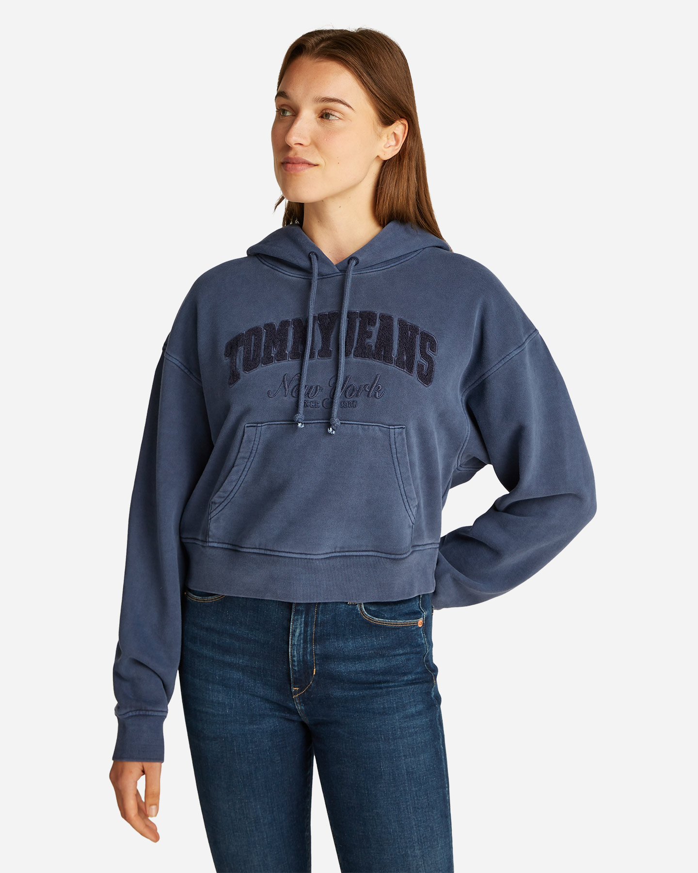 Felpa TOMMY HILFIGER VARSITY W - Blu - 2 | Cisalfa Sport