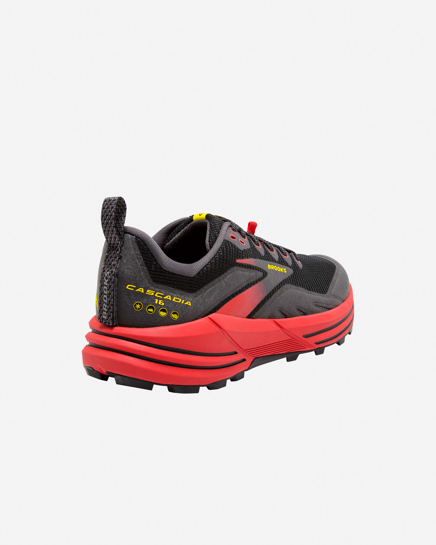 Scarpe trail BROOKS CASCADIA 16 M - Nero - 2 | Cisalfa Sport