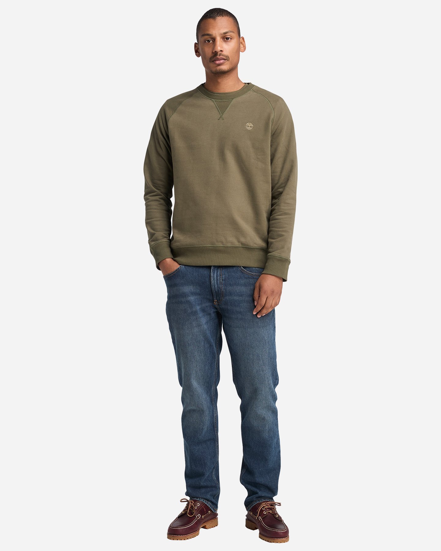 Felpa TIMBERLAND EXETER RIVER M - Verde - 3 | Cisalfa Sport