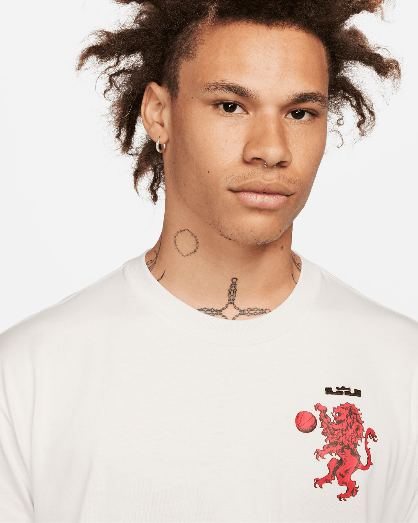 Maglia basket NIKE LEBRON JAMES M90 M - Bianco - 2 | Cisalfa Sport