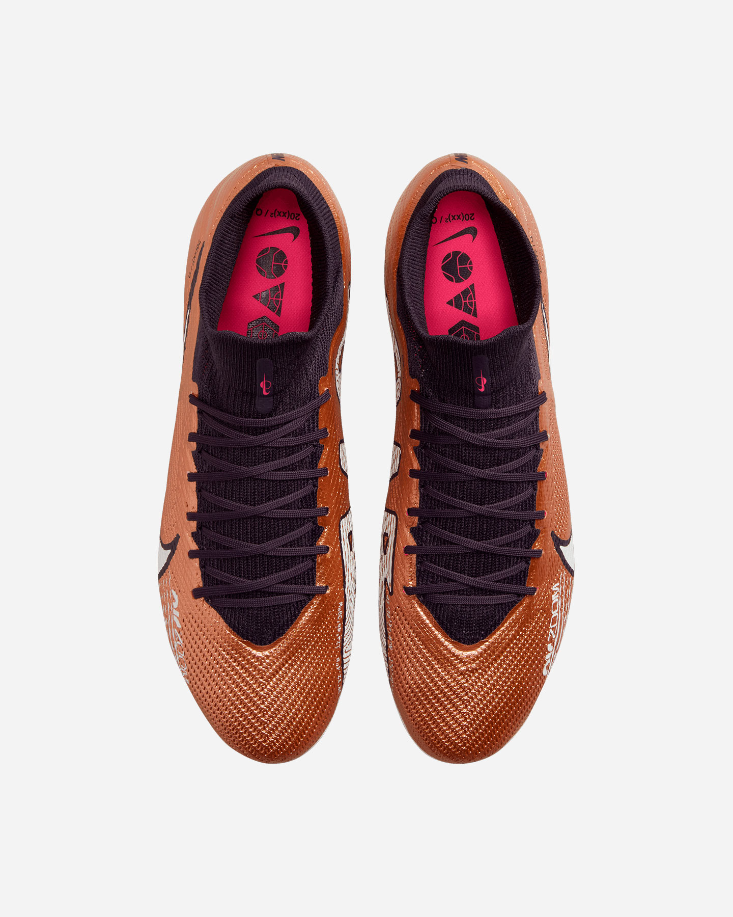 Scarpe calcio NIKE ZOOM SUPERFLY 9 PRO FG M - Oro - 3 | Cisalfa Sport