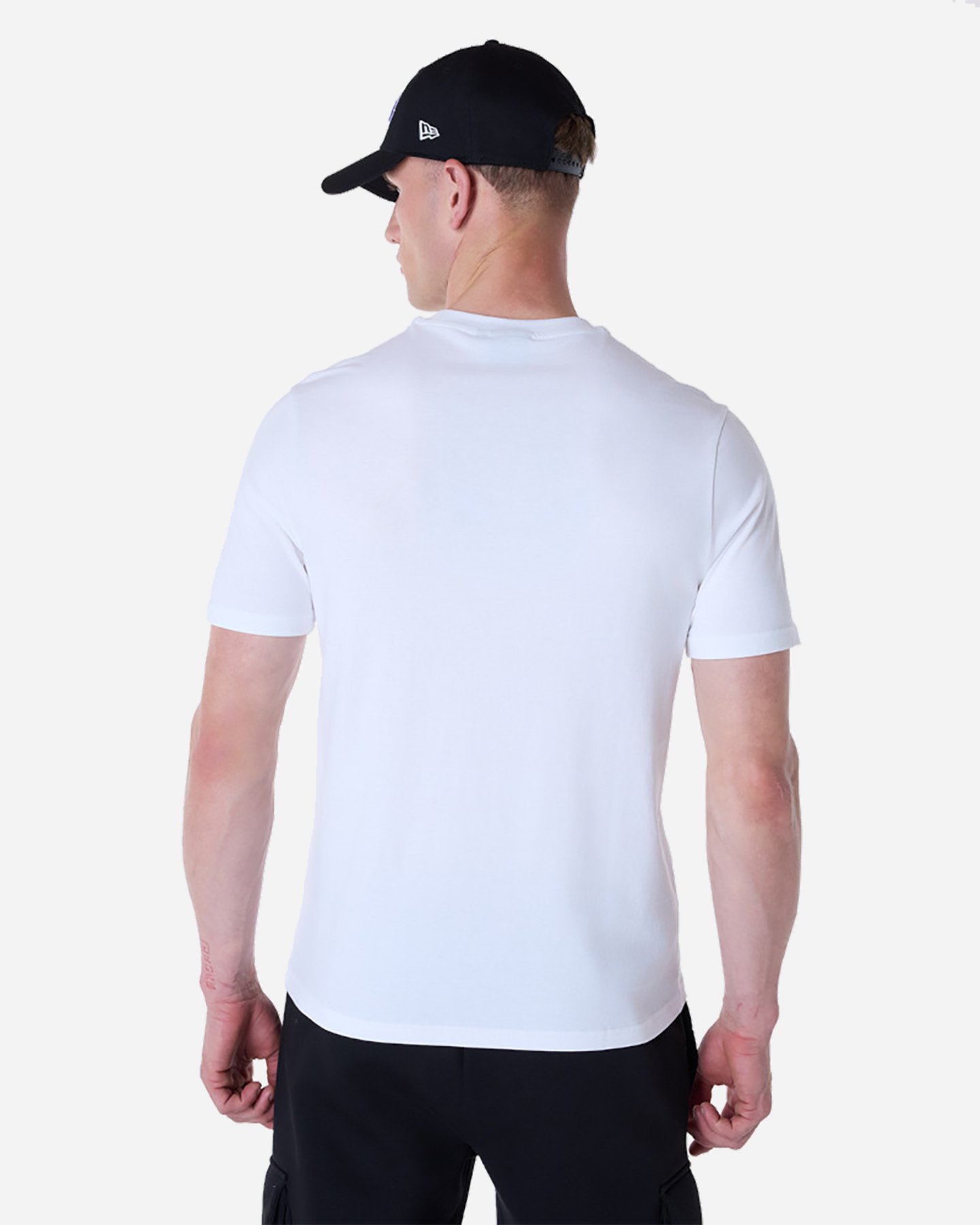 Abbigliamento basket NEW ERA FONT GRAPHIC LAKERS M - Bianco - 1 | Cisalfa Sport