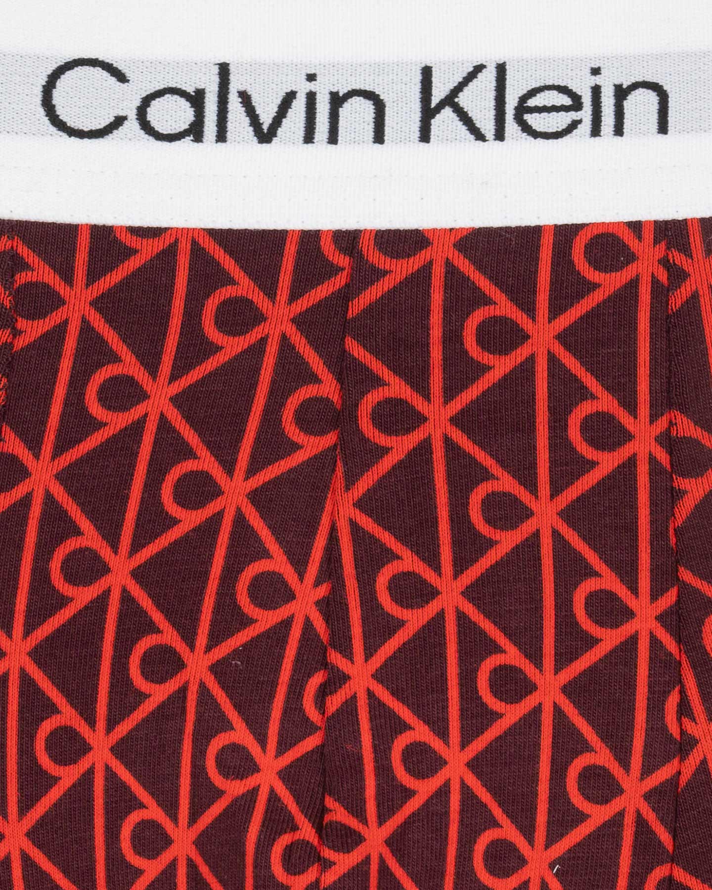 Boxer intimo CALVIN KLEIN UNDERWEAR 3PACK BOXER TRUNK LOW RISE M - Rosso - 3 | Cisalfa Sport