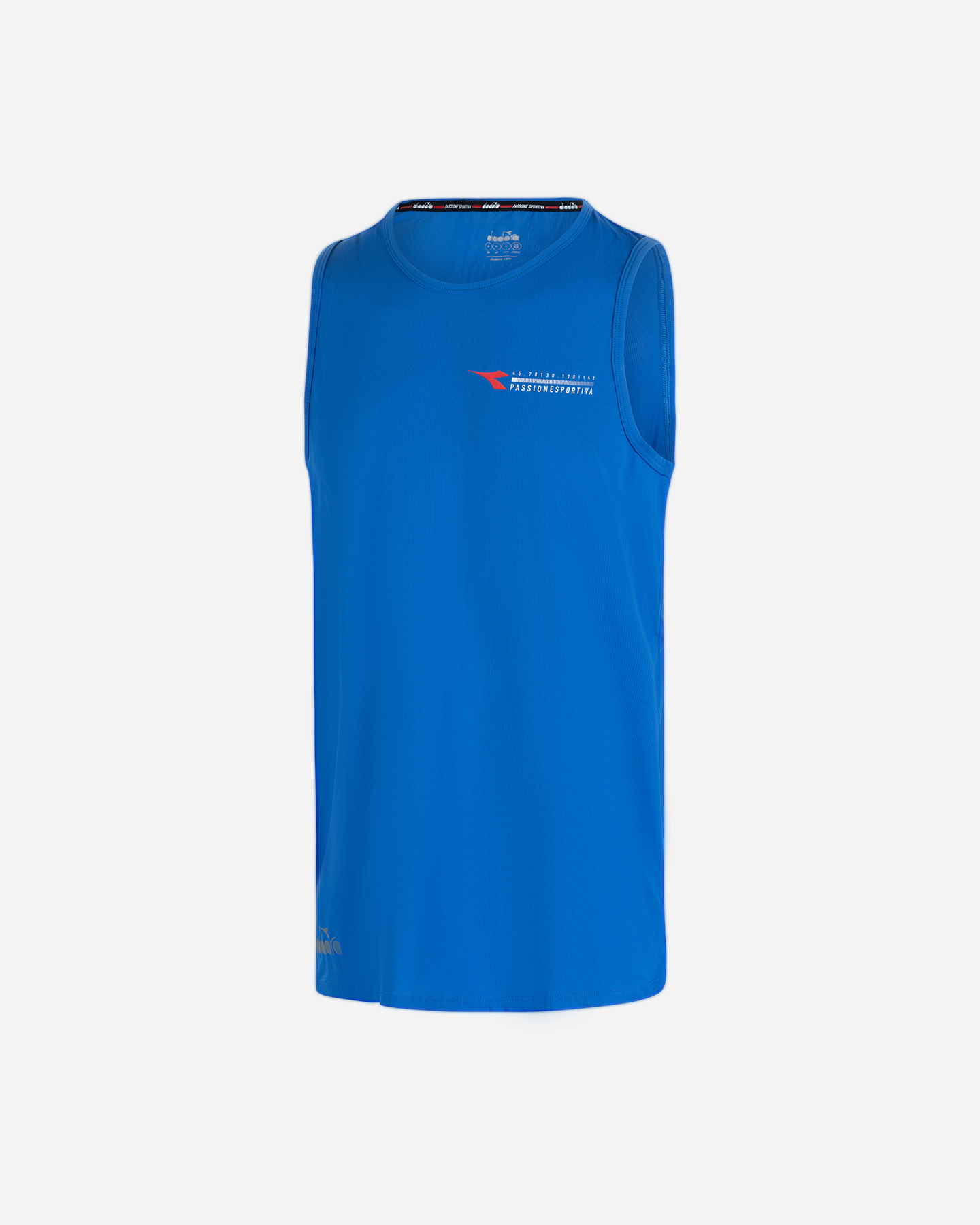 Canotta running DIADORA BE ONE SUPERLIGHT M - Azzurro - 0 | Cisalfa Sport