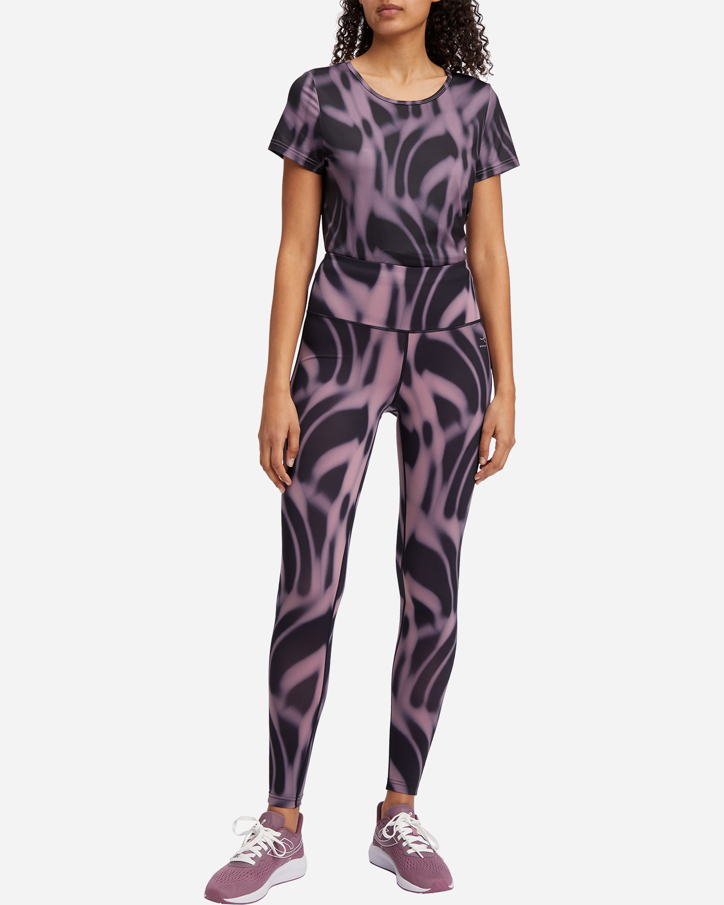 Leggings ENERGETICS PRINTED W - Nero - 3 | Cisalfa Sport