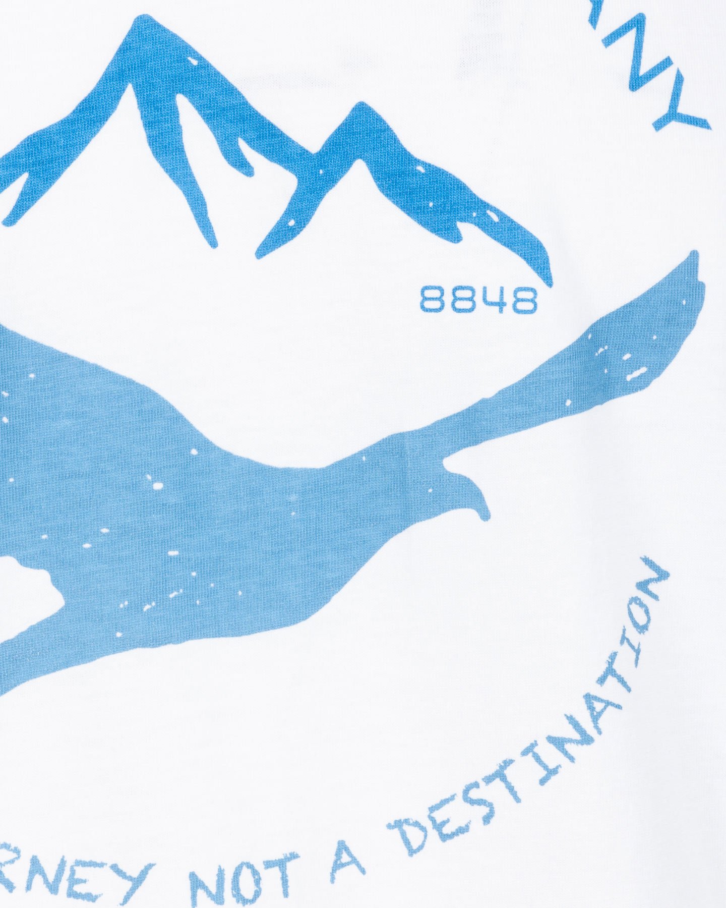 T-shirt 8848 MOUNTAIN ESSENTIAL M - Bianco - 2 | Cisalfa Sport