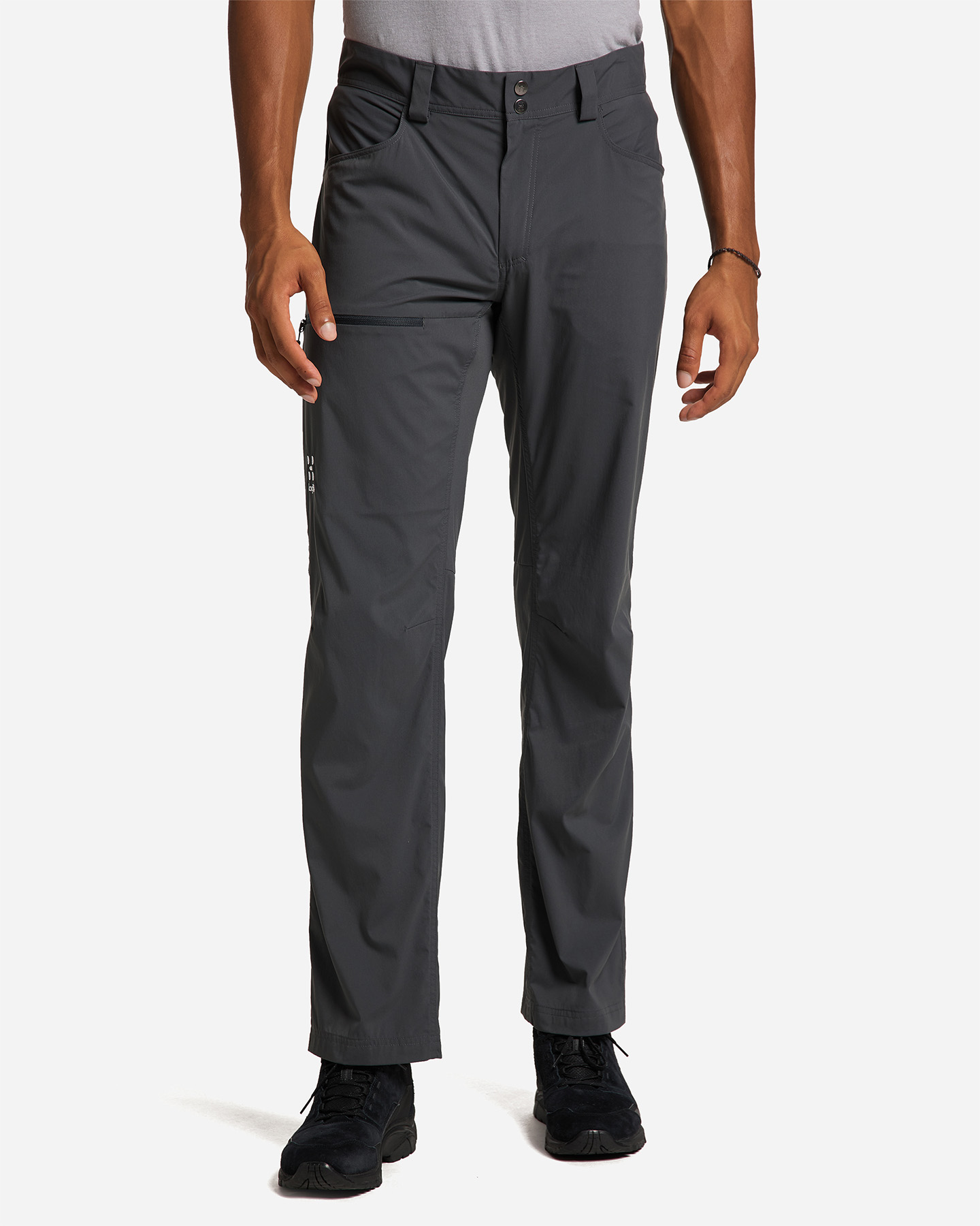 Pantalone outdoor HAGLOFS LITE STANDARD M - Grigio - 2 | Cisalfa Sport