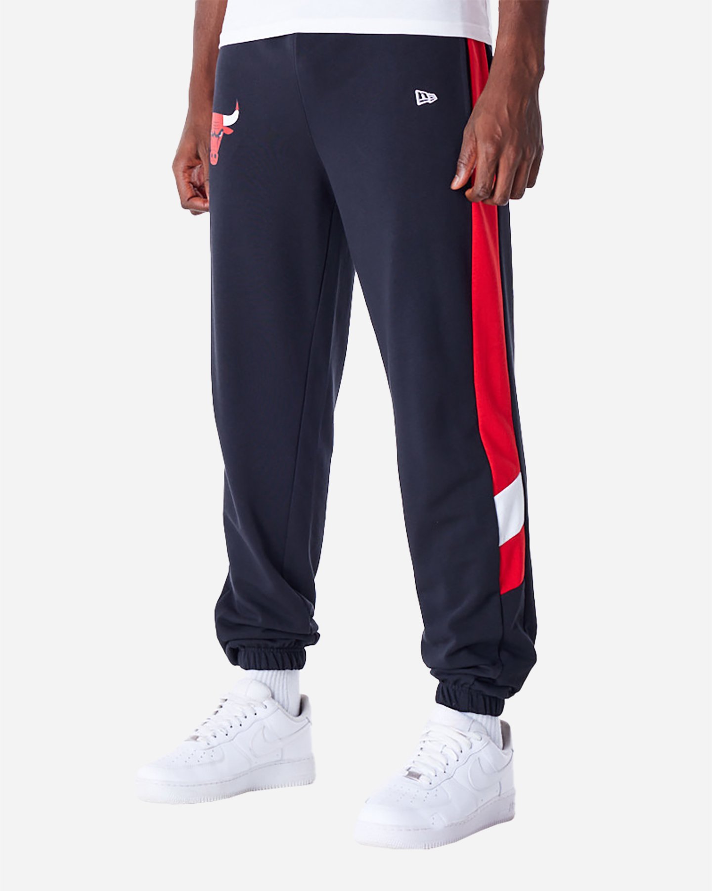 Abbigliamento basket NEW ERA PANEL BULLS JOGGER M - Nero - 1 | Cisalfa Sport