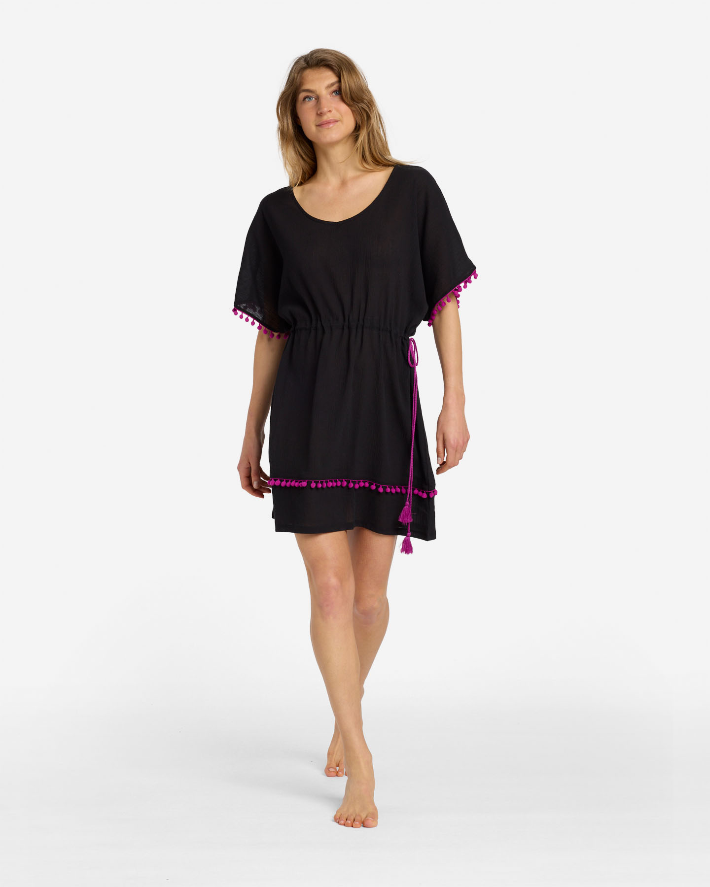 T-shirt ADMIRAL FRINGE GLOW W - Nero - 2 | Cisalfa Sport