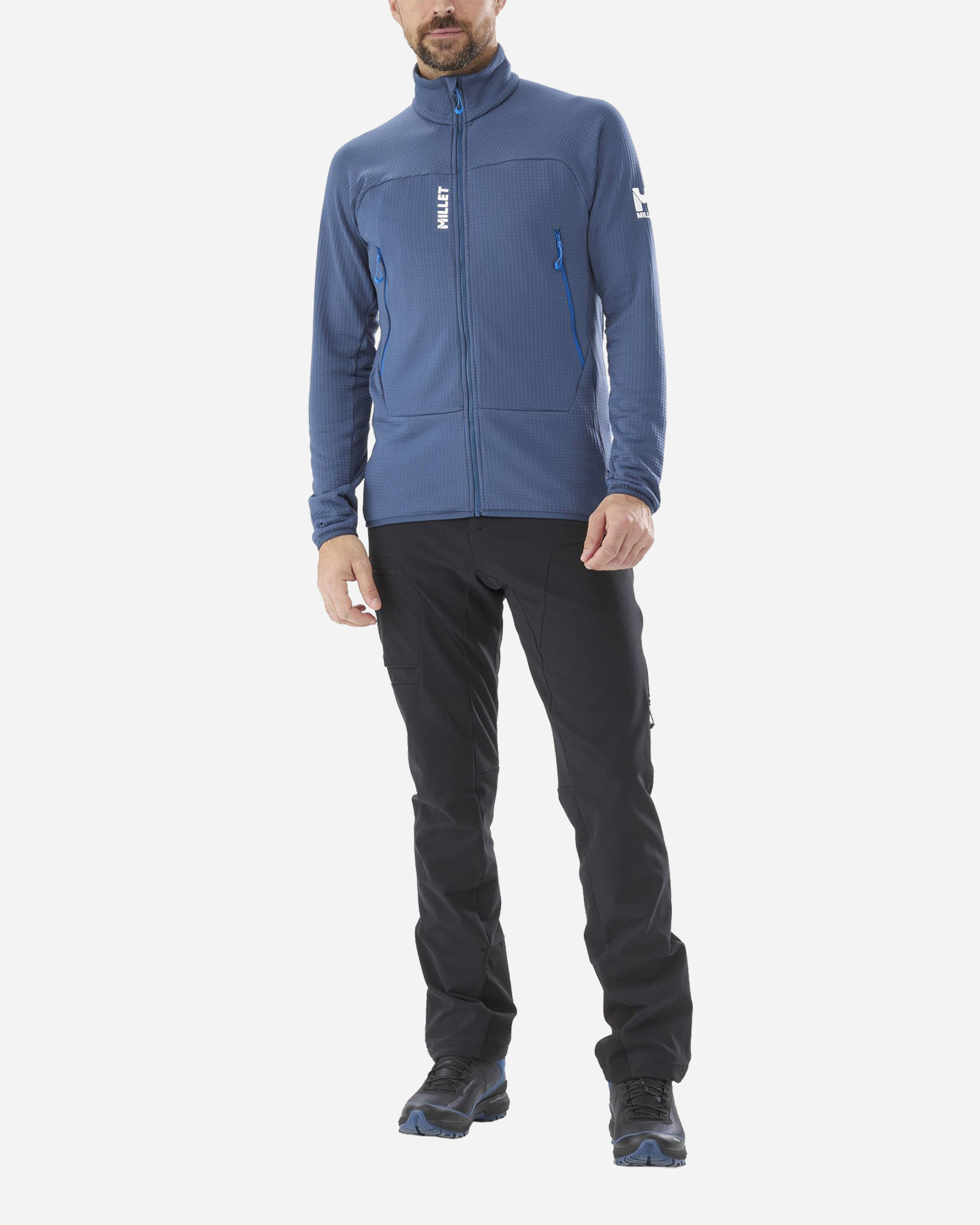 Pile MILLET FUSION GRID M - Nero - 4 | Cisalfa Sport