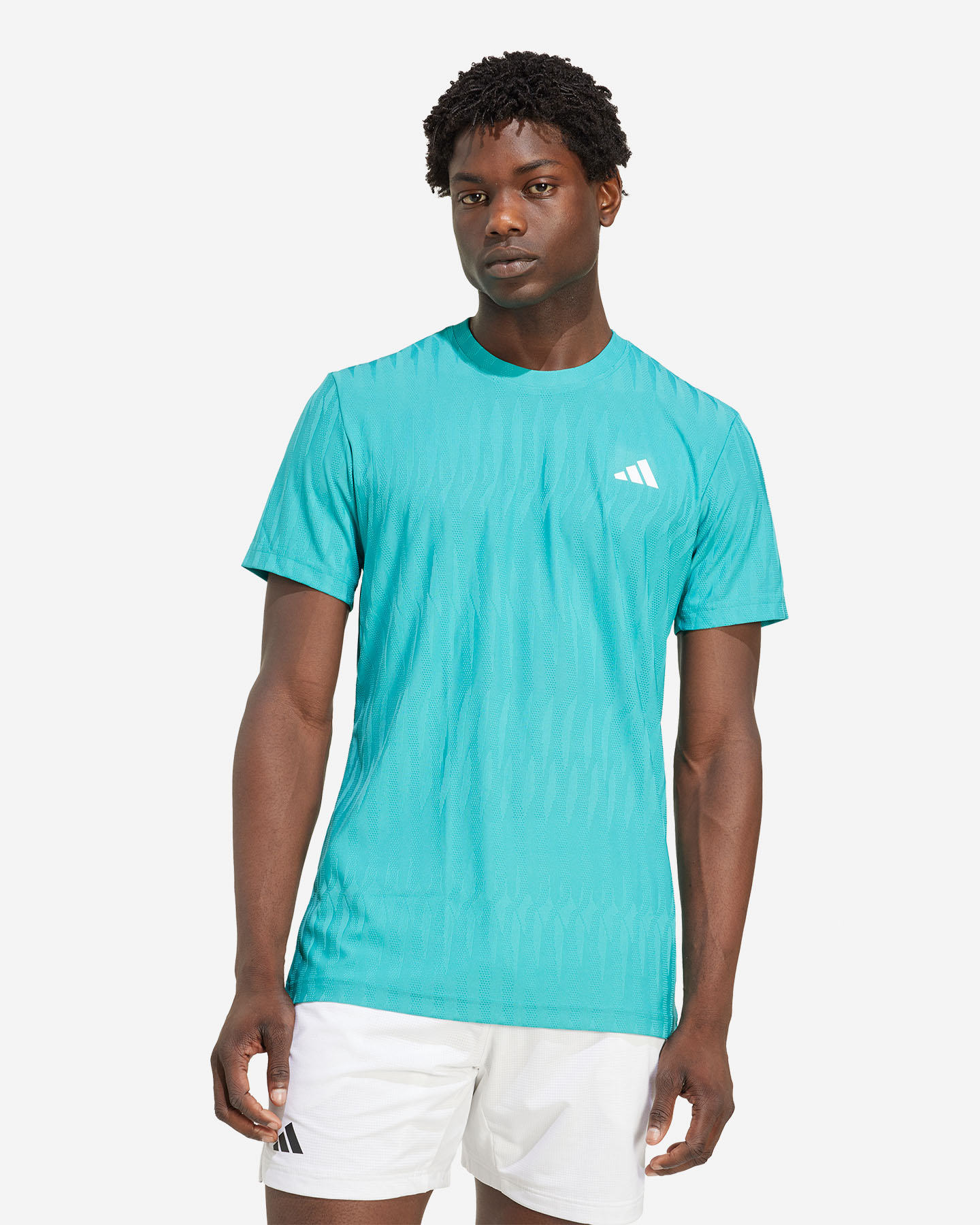 T-shirt tennis ADIDAS FREELIFT M - Blu - 1 | Cisalfa Sport