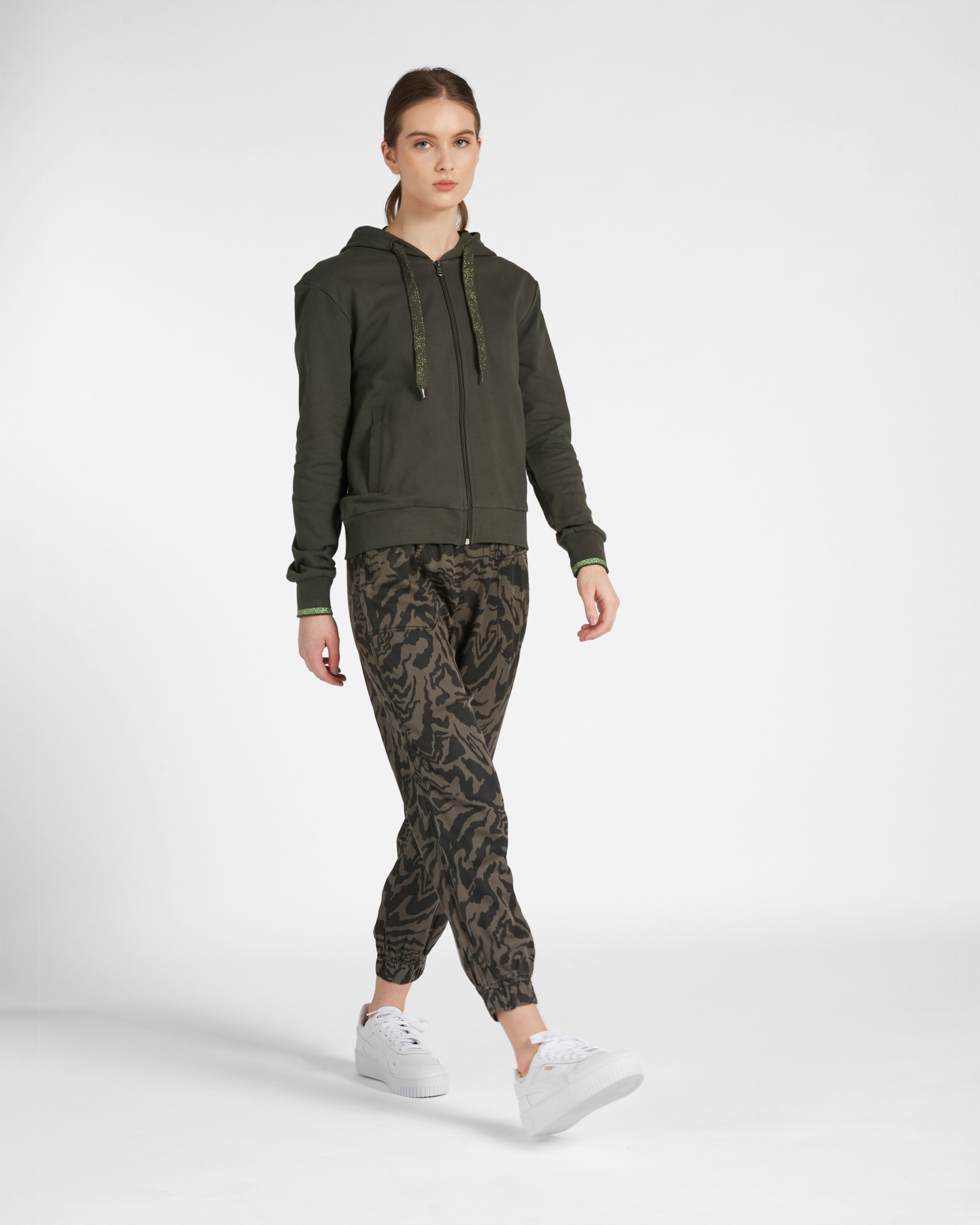 Felpa MISTRAL ESSENTIAL W - Verde - 3 | Cisalfa Sport