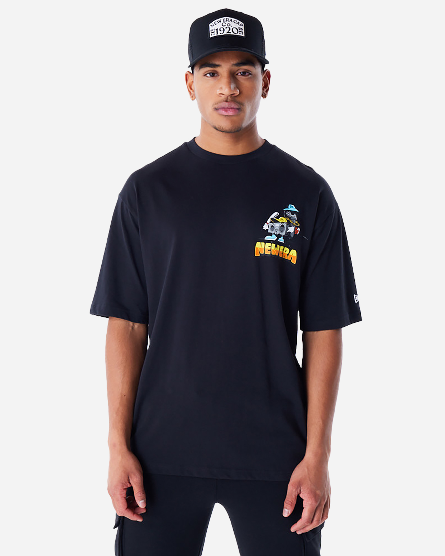 T-shirt NEW ERA BRAND BIG GFX NEW YORK M - Nero - 0 | Cisalfa Sport