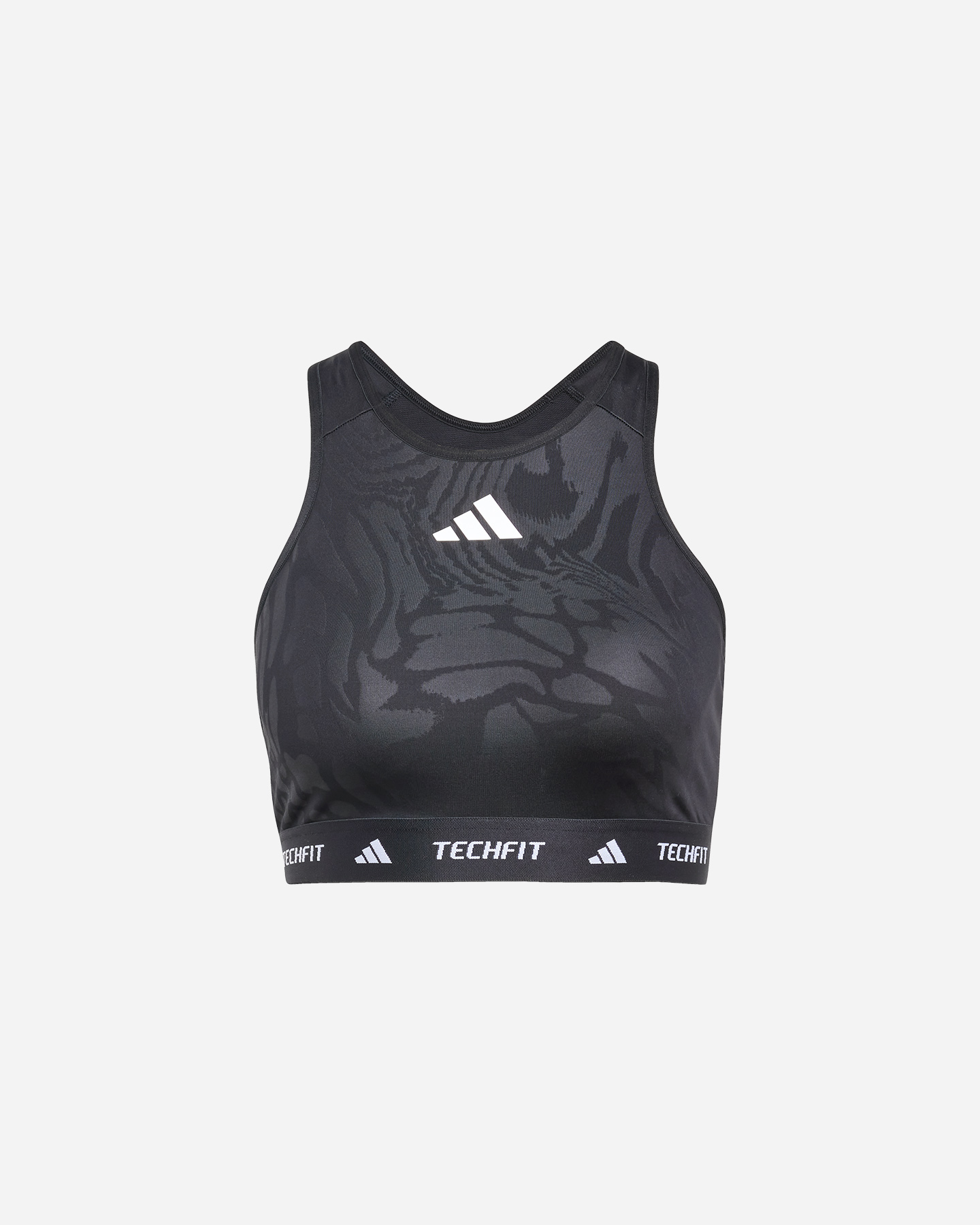 Bra training ADIDAS TECHFIT PRINT W - Nero - 0 | Cisalfa Sport