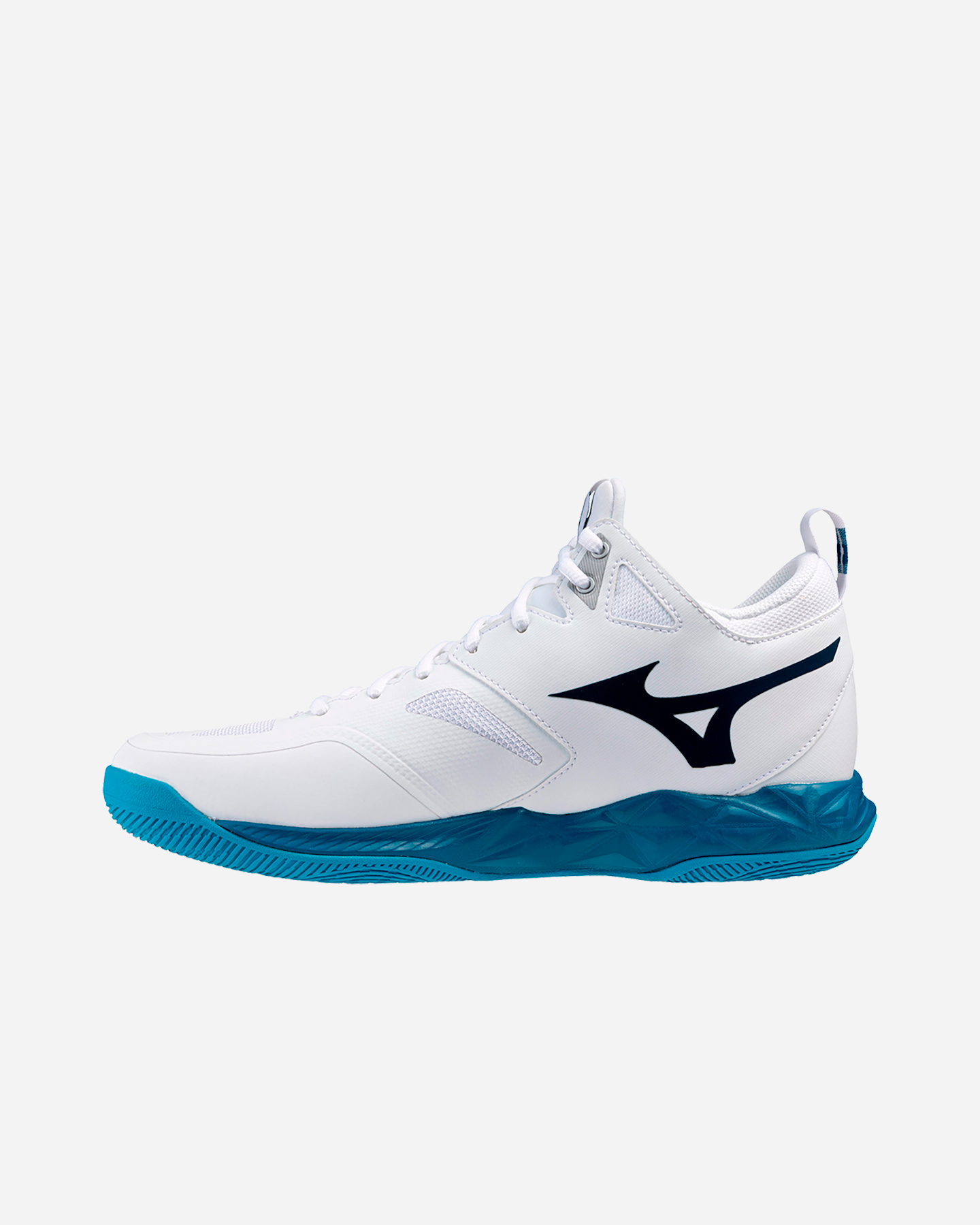 Scarpe volley MIZUNO WAVE DIMENSION MID M - Bianco - 4 | Cisalfa Sport