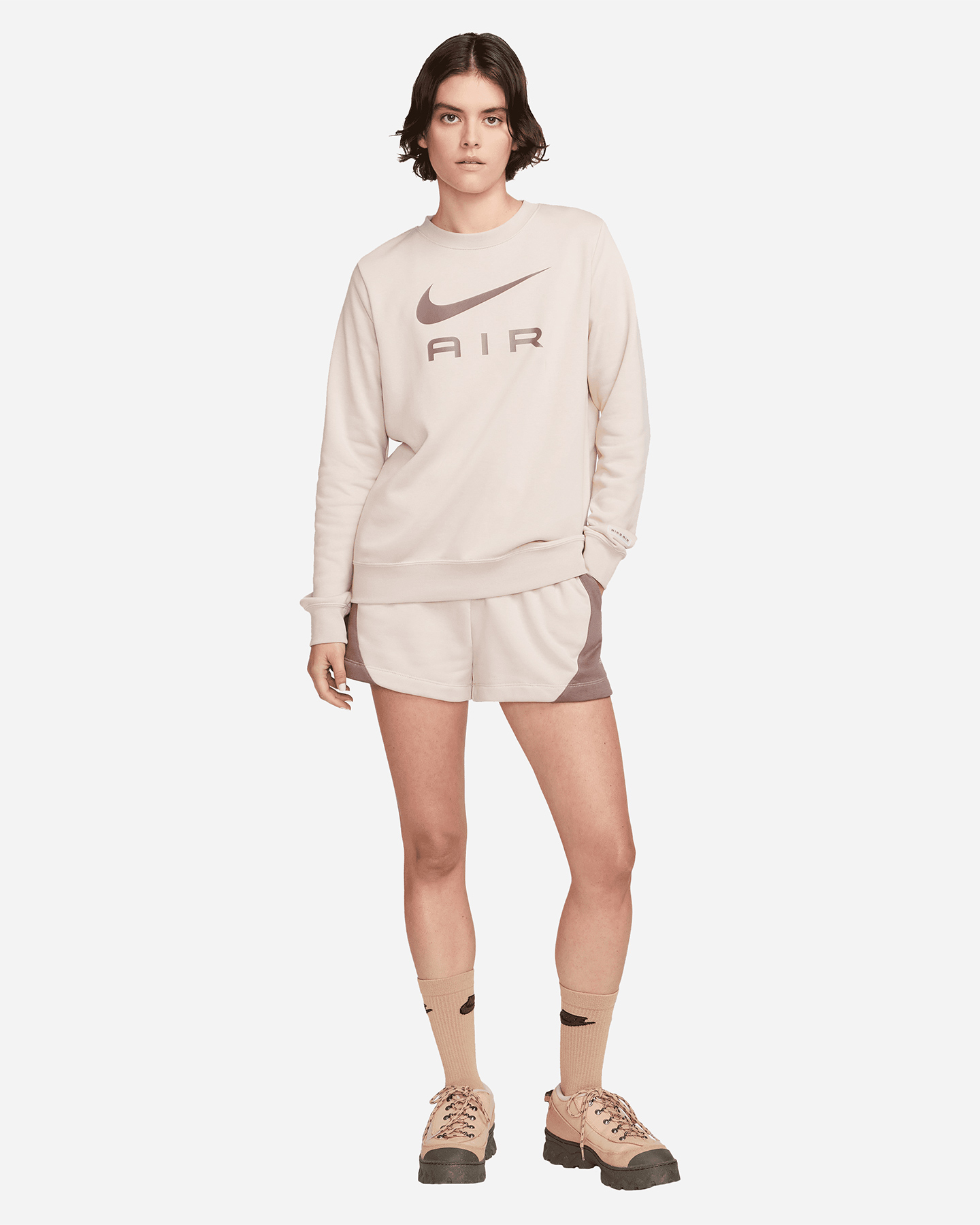 Felpa NIKE AIR LOGO W - Viola - 2 | Cisalfa Sport