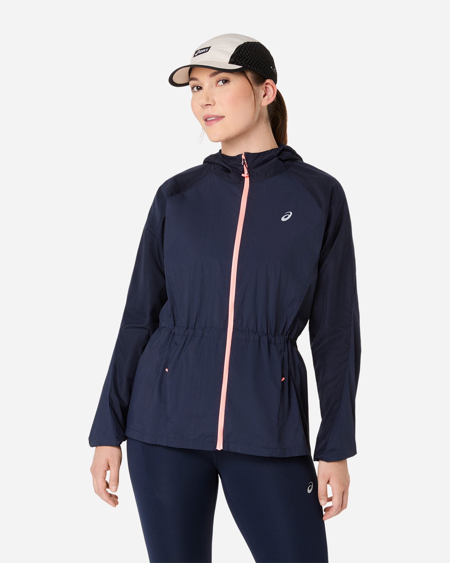 Giacca running ASICS ROAD PACKABLE W - Blu - 0 | Cisalfa Sport