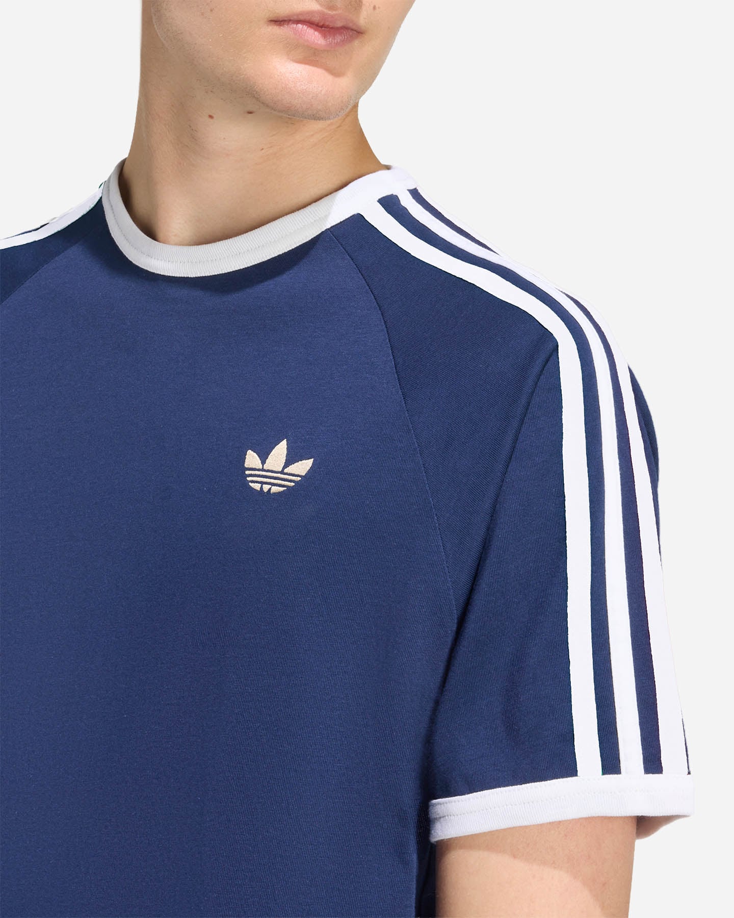T-shirt ADIDAS ORIGINALS 3STRIPES M - Blu - 4 | Cisalfa Sport