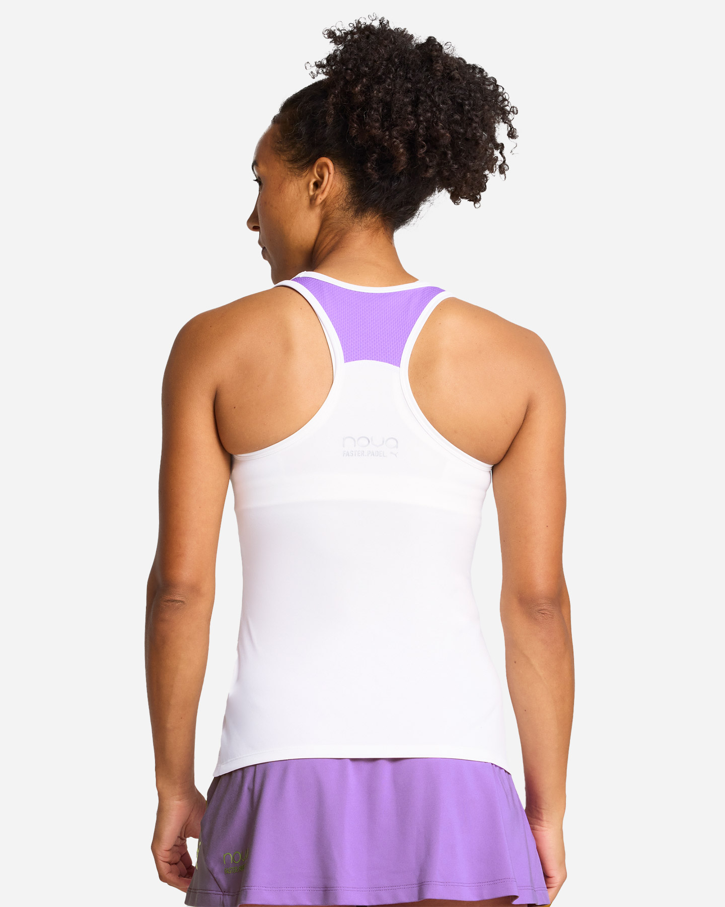 T-shirt tennis PUMA INDIVIDUAL PADEL W - Bianco - 3 | Cisalfa Sport