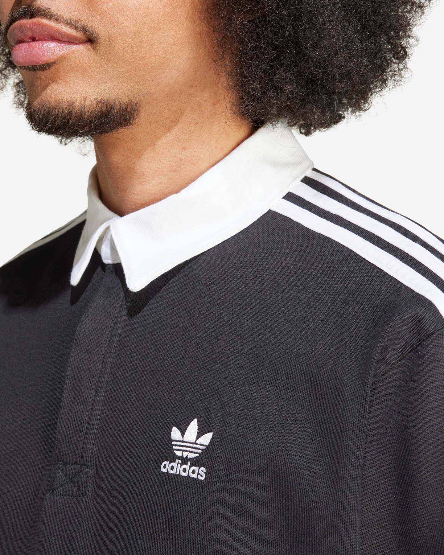 Polo ADIDAS 3STRIPES M - Nero - 4 | Cisalfa Sport