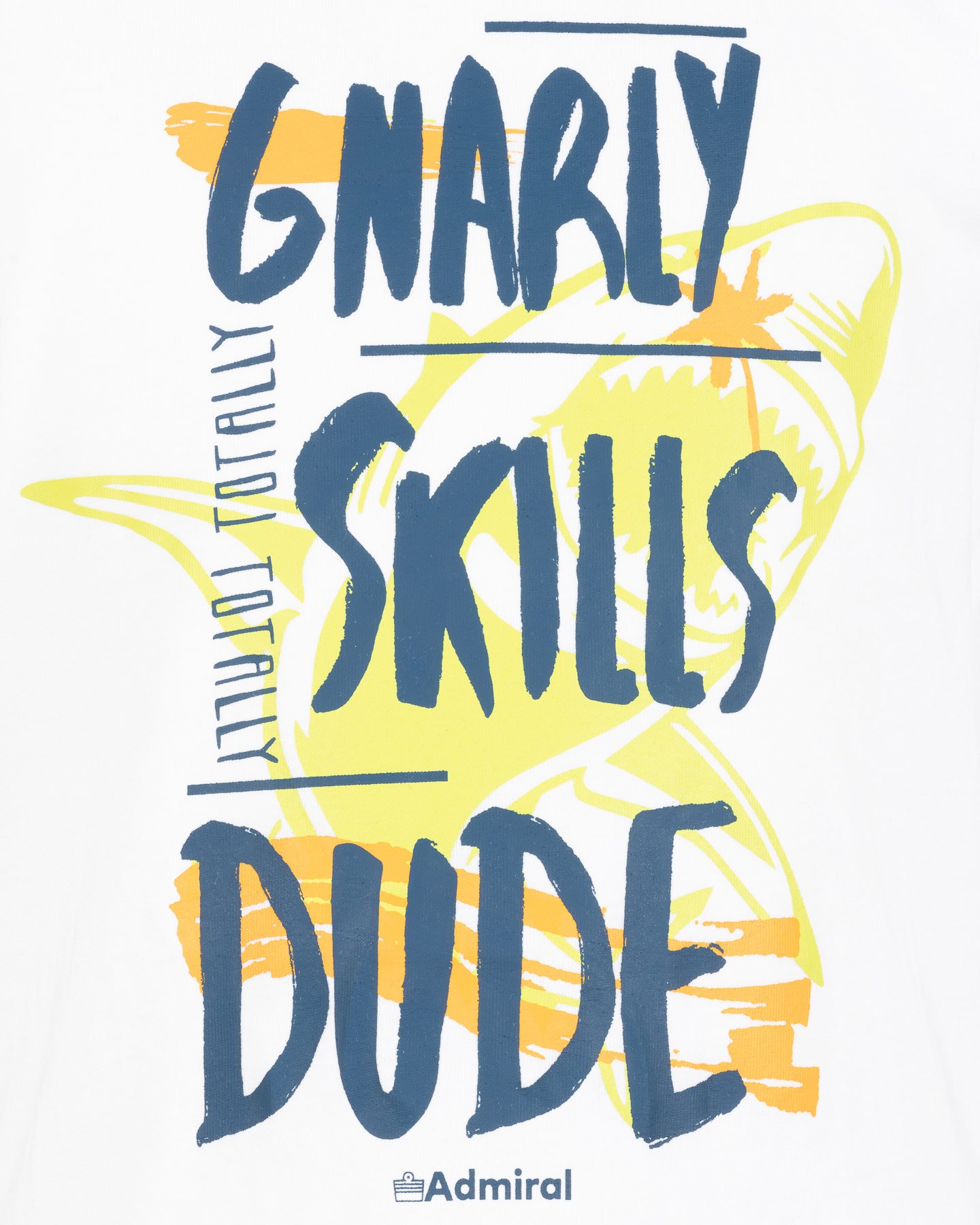 T-shirt ADMIRAL SURF JR - Bianco - 2 | Cisalfa Sport