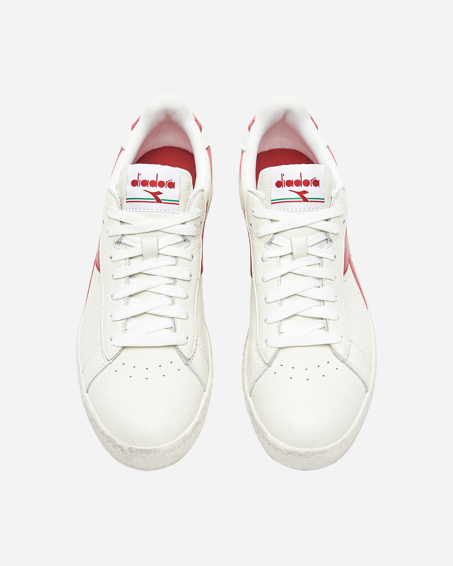 Scarpe sneakers DIADORA GAME L LOW WAXED M - Bianco - 3 | Cisalfa Sport