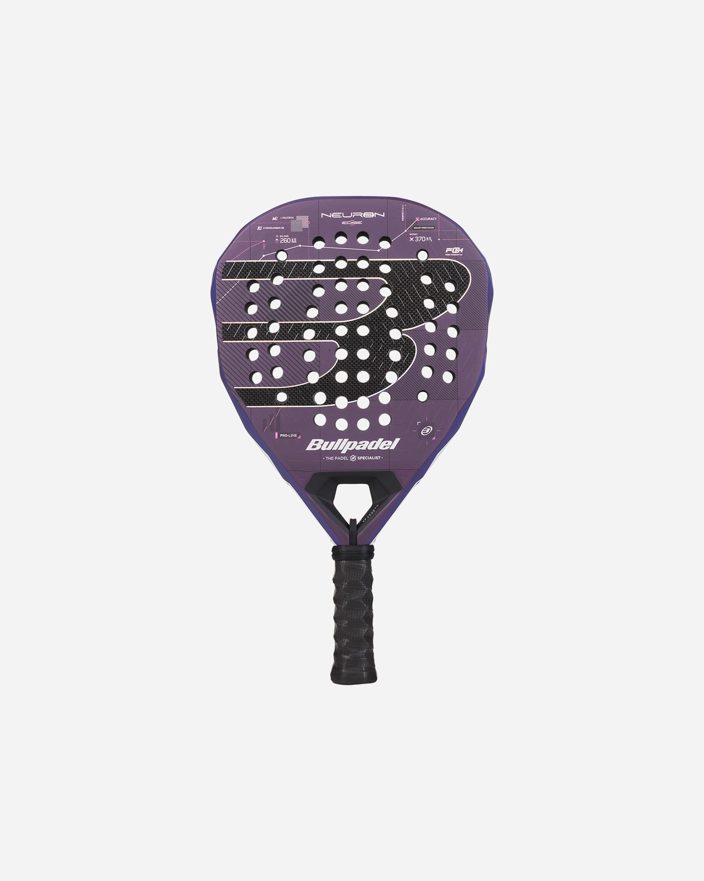 Bullpadel Neuron 02 Edge 27 - Racchetta Padel Performance - Color Mix