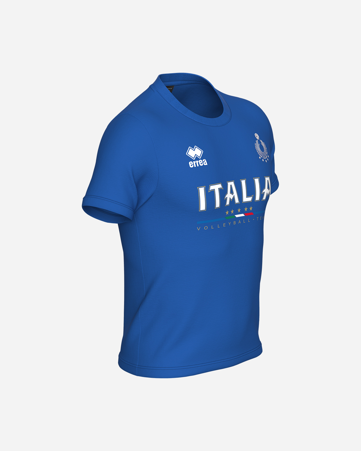 Maglia volley ERREA ITALIA AZZURRA FIPAV  - Blu - 2 | Cisalfa Sport