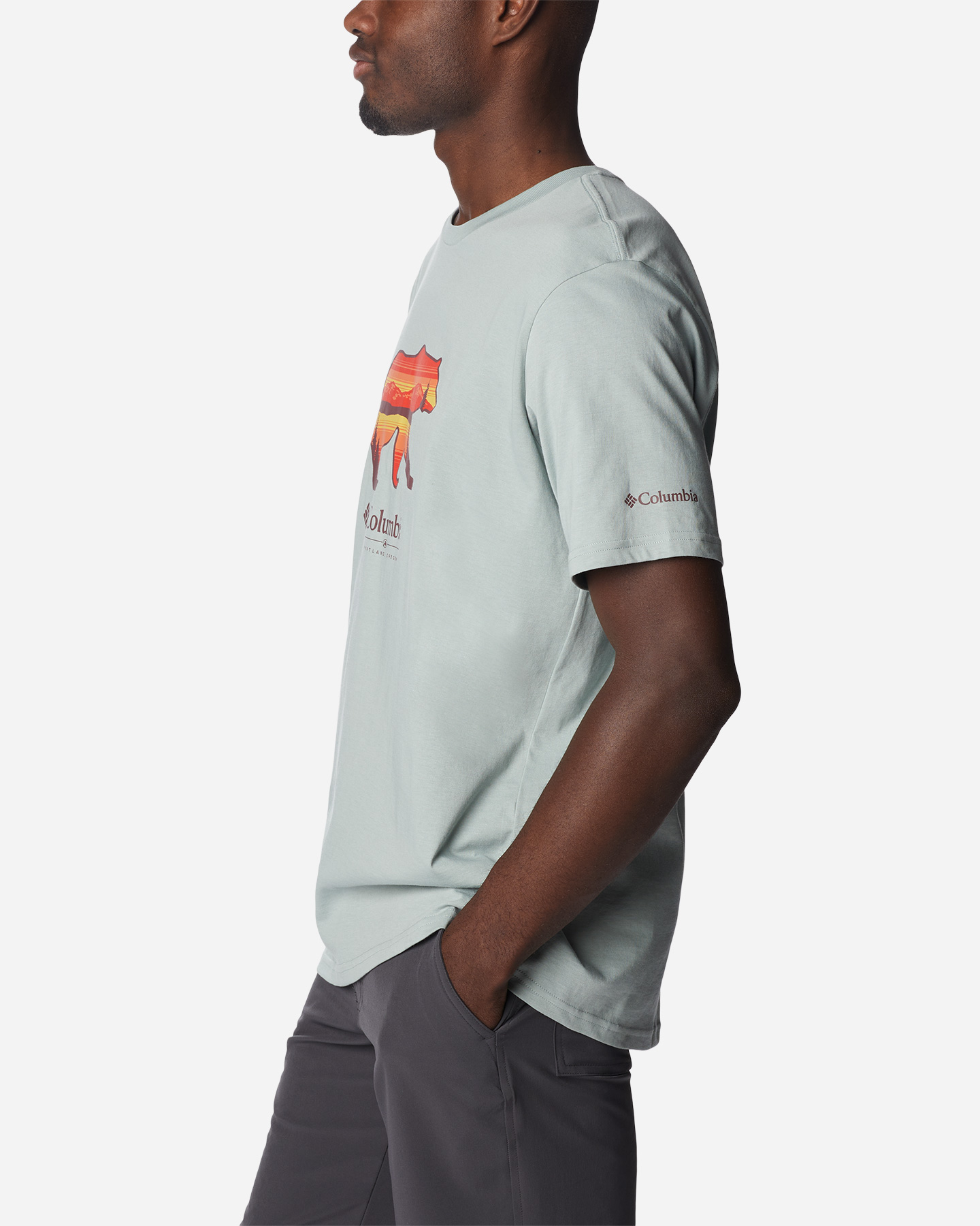 T-shirt COLUMBIA ROCKAWAY RIVER M - Azzurro - 2 | Cisalfa Sport