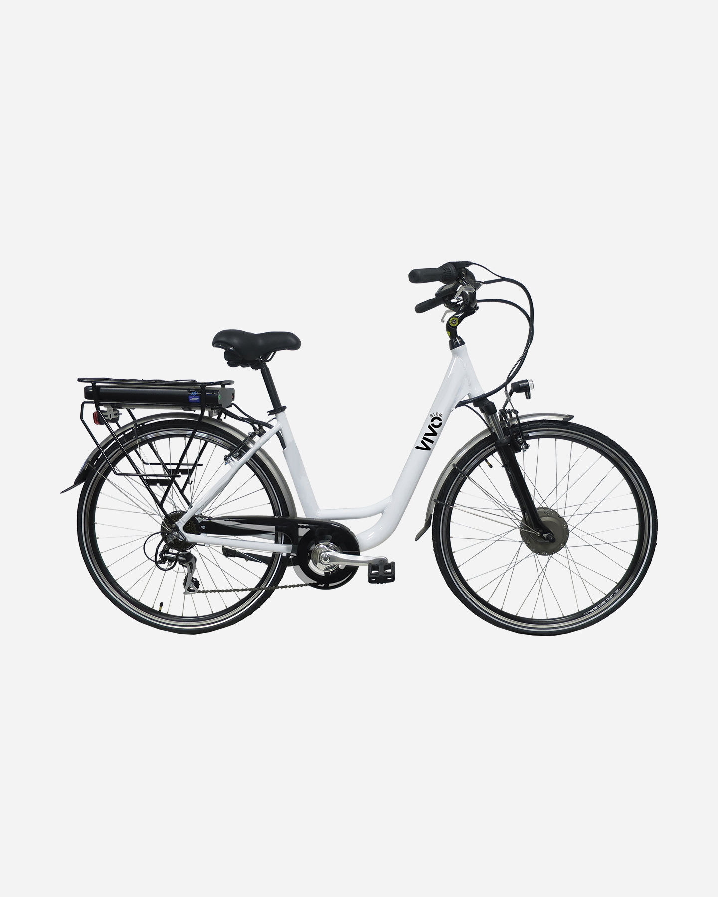 Bici elettrica VIVOBIKE E-BIKE CITY 80 - Bianco - 0 | Cisalfa Sport